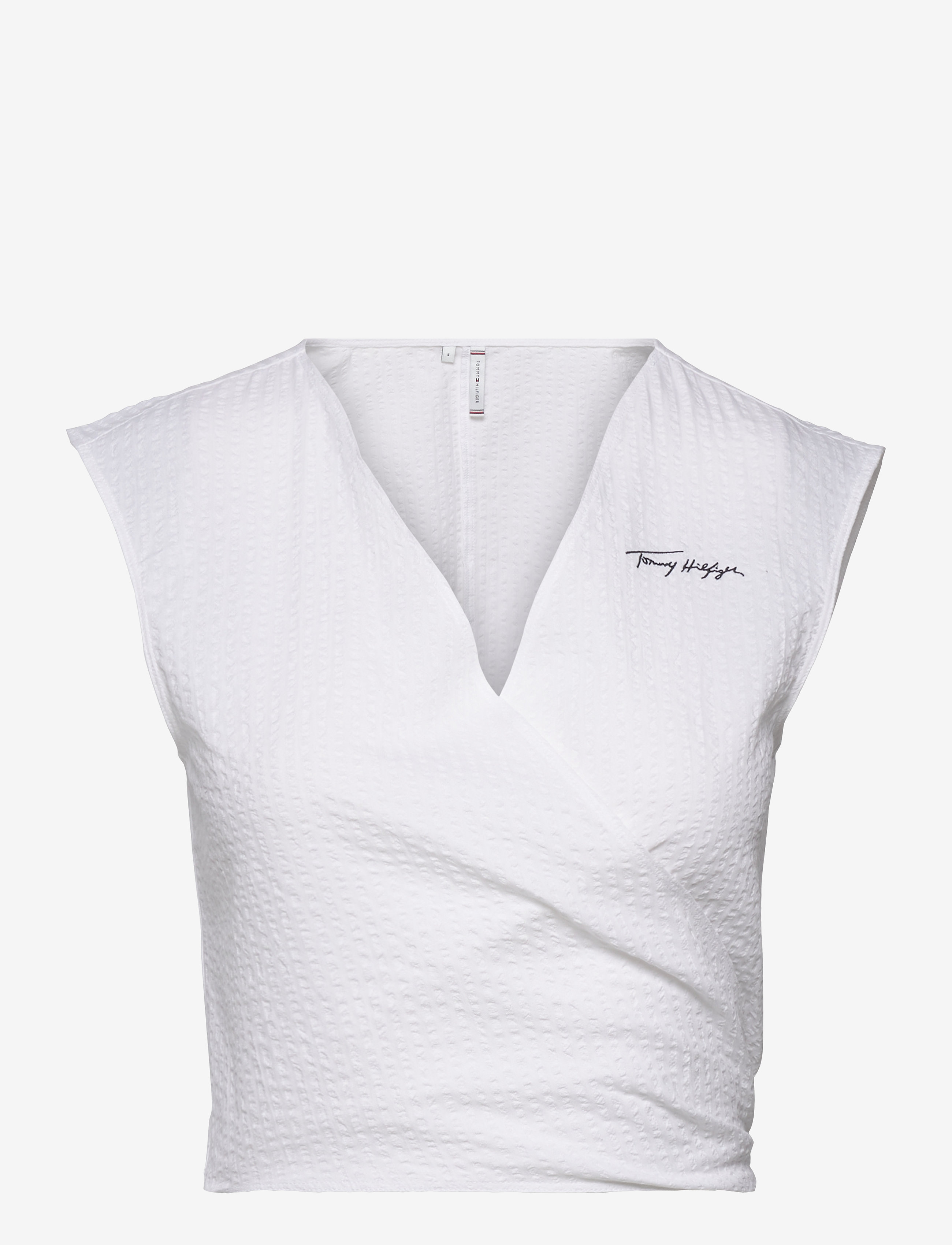 Tommy Hilfiger - CROPPED SHIRT - pvh classic white - 0