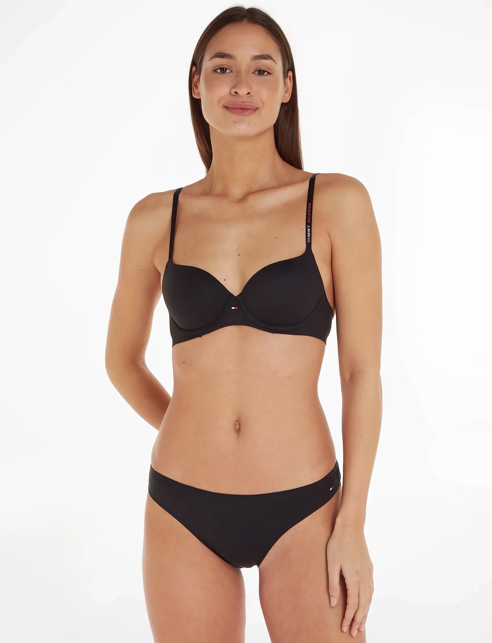 Tommy Hilfiger - BIKINI - seamless panties - black - 0