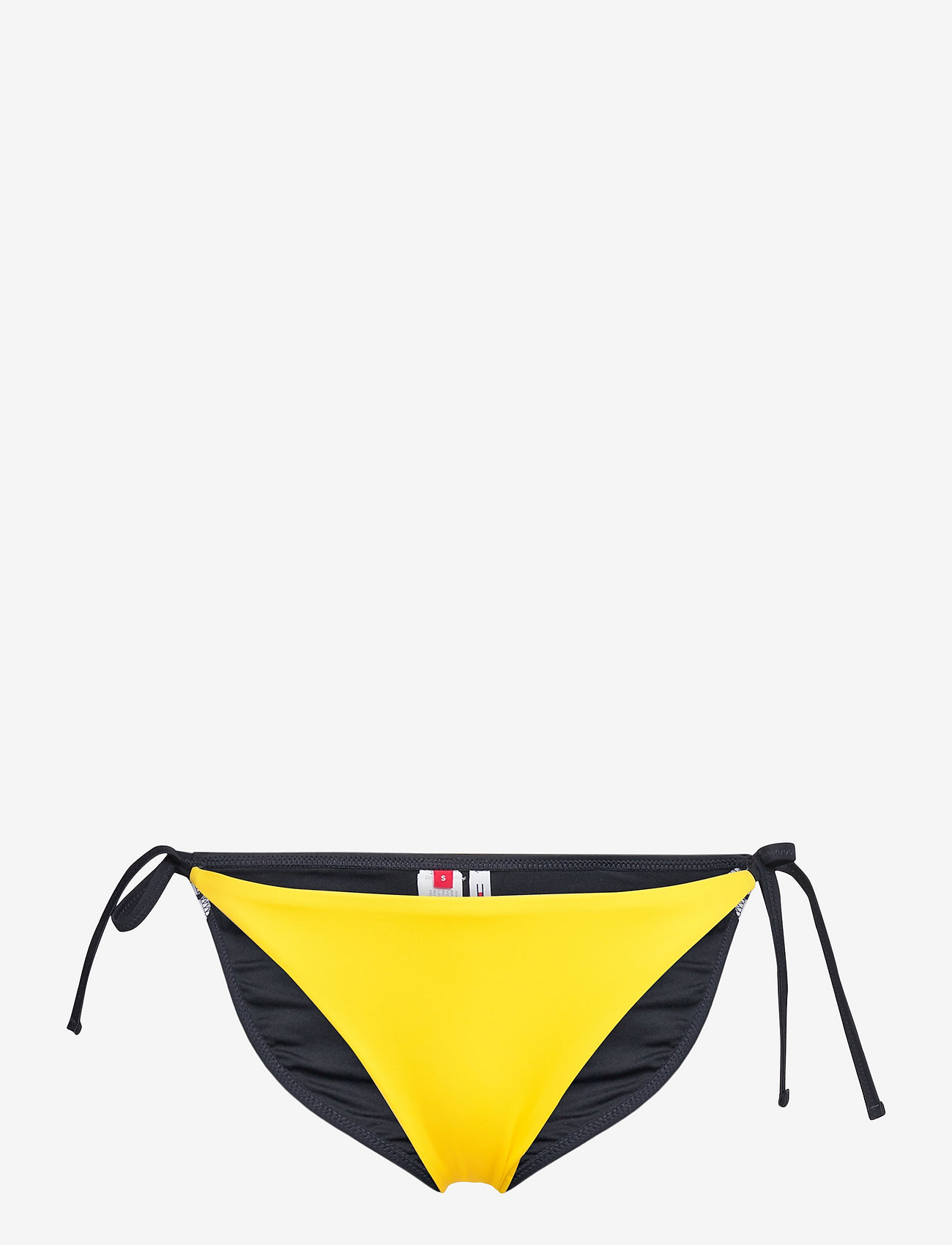 Tommy Hilfiger - STRING SIDE TIE CHEEKY BIKINI 1 - bikini's met bandjes opzij - magnetic yellow - 0