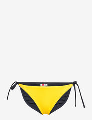 Tommy Hilfiger - STRING SIDE TIE CHEEKY BIKINI 1 - bikini z wiązaniami po bokach - magnetic yellow - 0