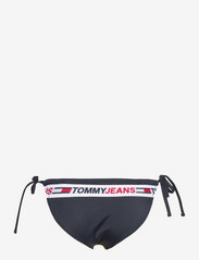 Tommy Hilfiger - STRING SIDE TIE CHEEKY BIKINI 1 - bikini z wiązaniami po bokach - magnetic yellow - 1