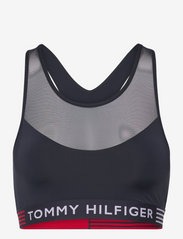 Tommy Hilfiger - UNLINED BRALETTE - liemenėlės, dėvimos po berankoviais marškinėliais - desert sky - 0