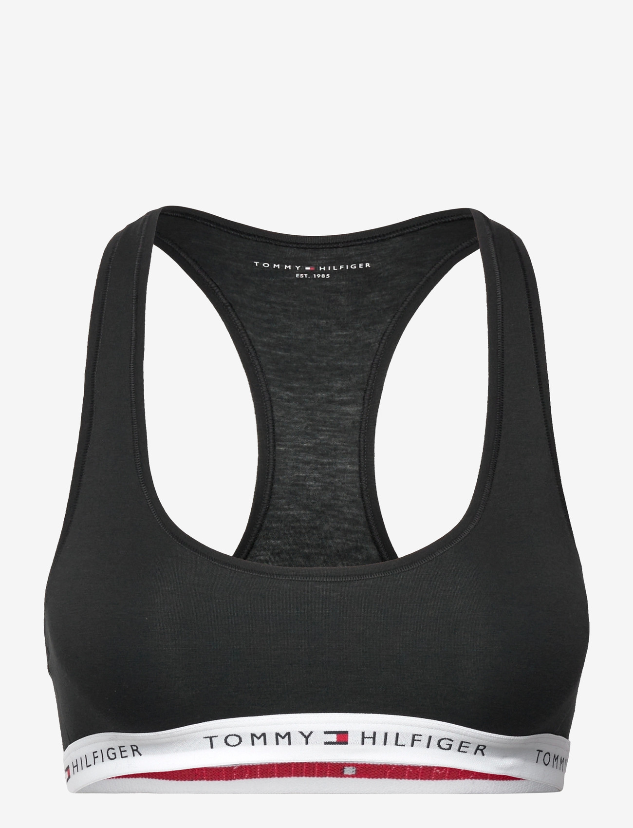 Tommy Hilfiger - UNLINED BRALETTE - tank top rinnahoidjad - black - 0