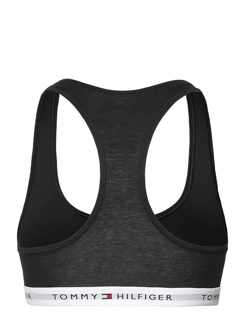 Tommy Hilfiger - UNLINED BRALETTE - tank top rinnahoidjad - black - 1