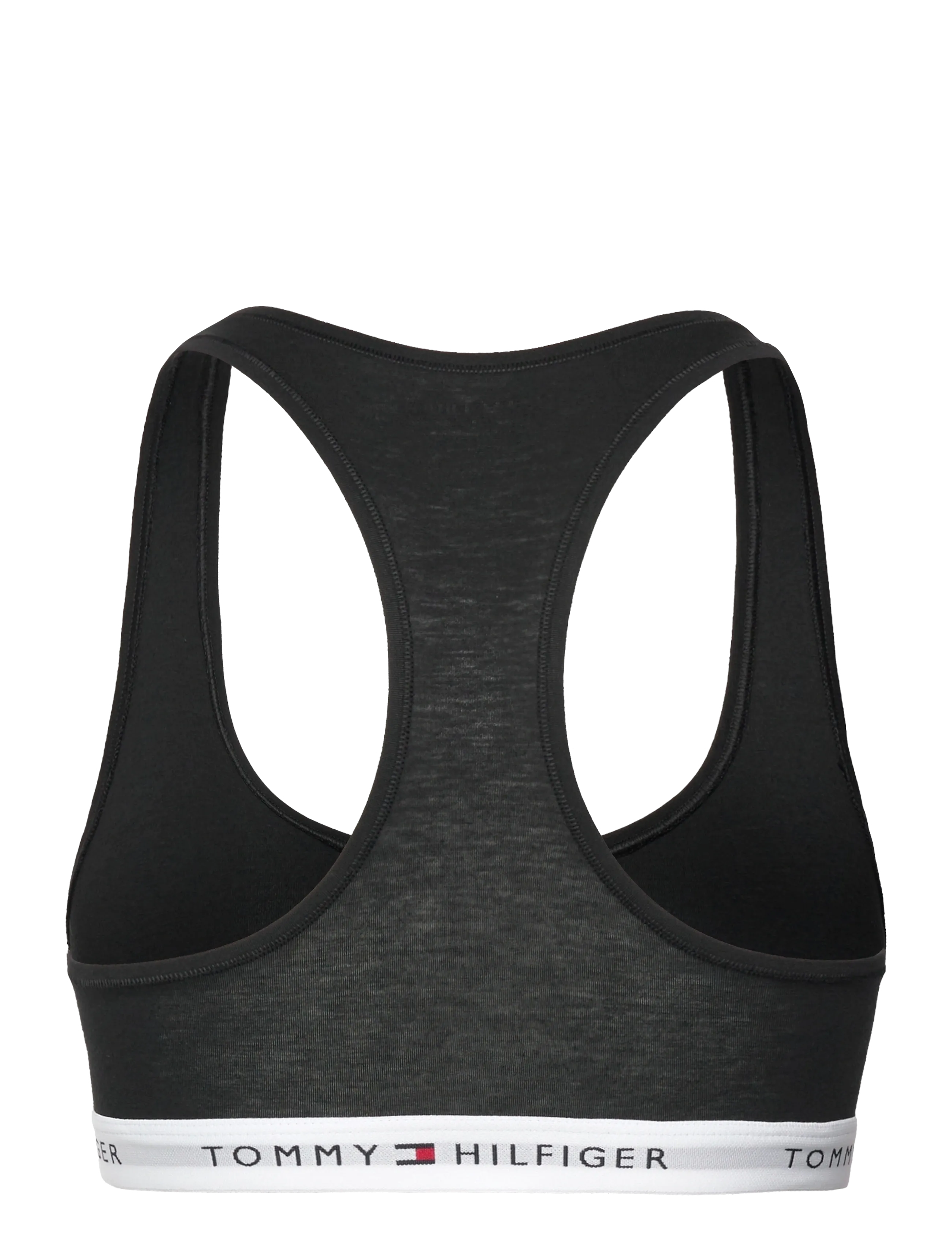 Tommy Hilfiger - UNLINED BRALETTE - mjúkir brjóstahaldarar - black - 1
