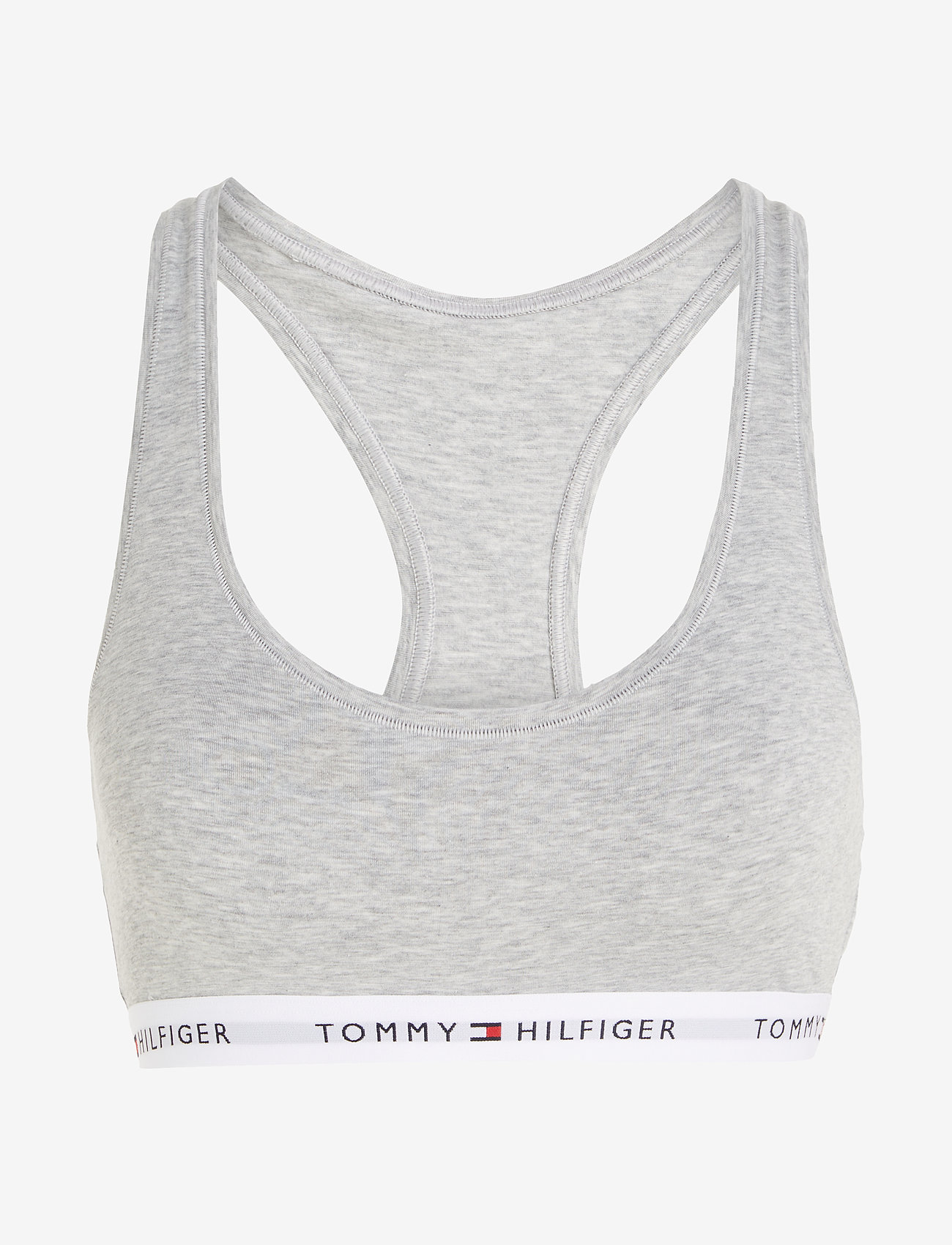 Tommy Hilfiger - UNLINED BRALETTE - tank top-bh'er - light grey heather - 0