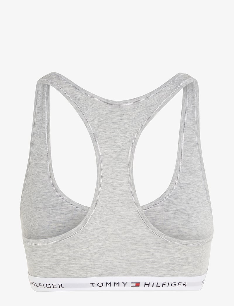 Tommy Hilfiger - UNLINED BRALETTE - tank top rinnahoidjad - light grey heather - 1