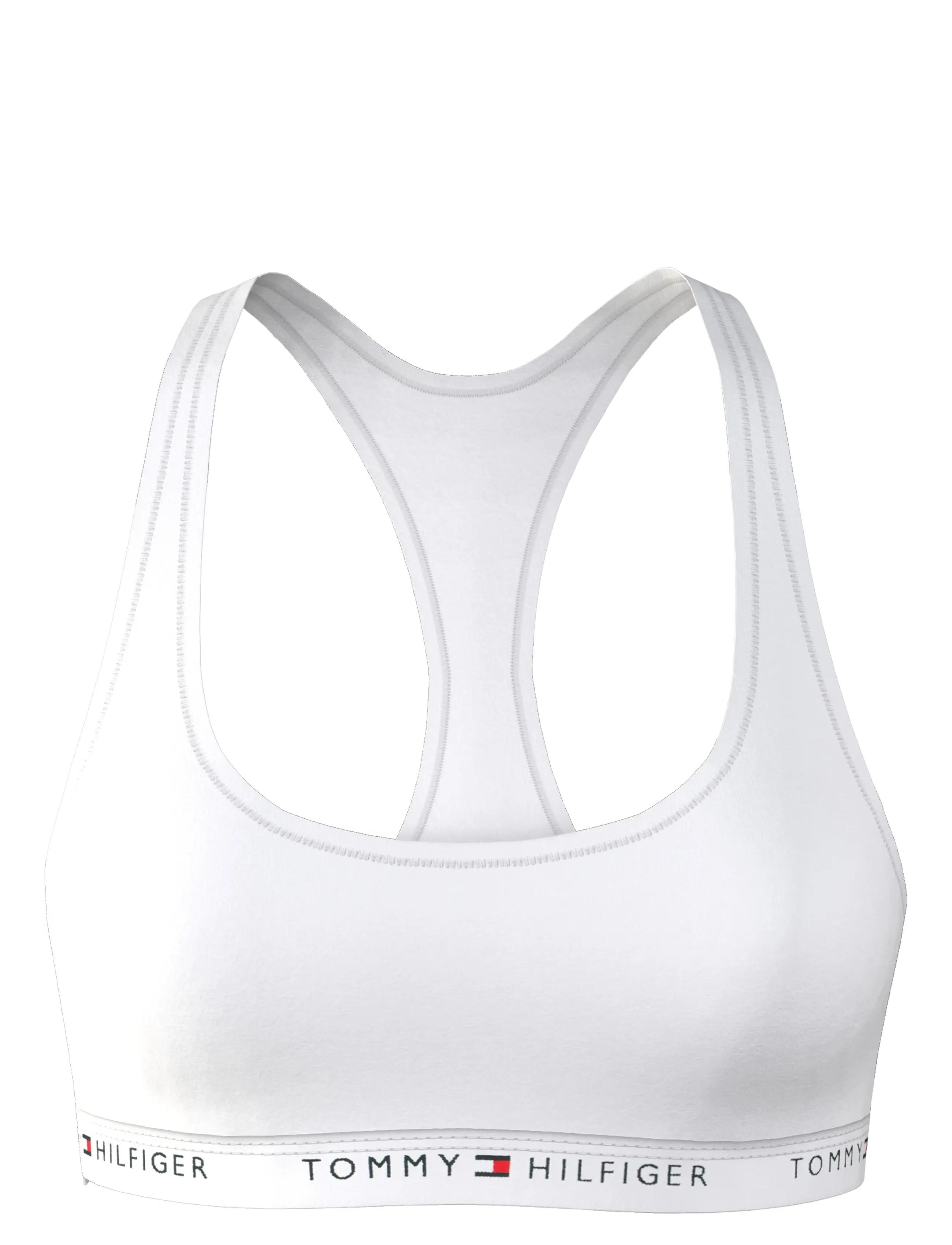Tommy Hilfiger UNLINED BRALETTE - Angebote - WHITE / white