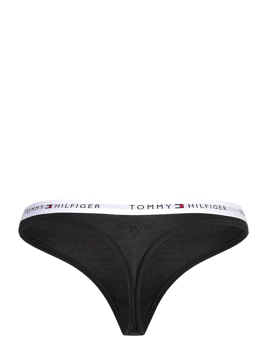 Tommy Hilfiger - THONG - stringtrosor - black - 1