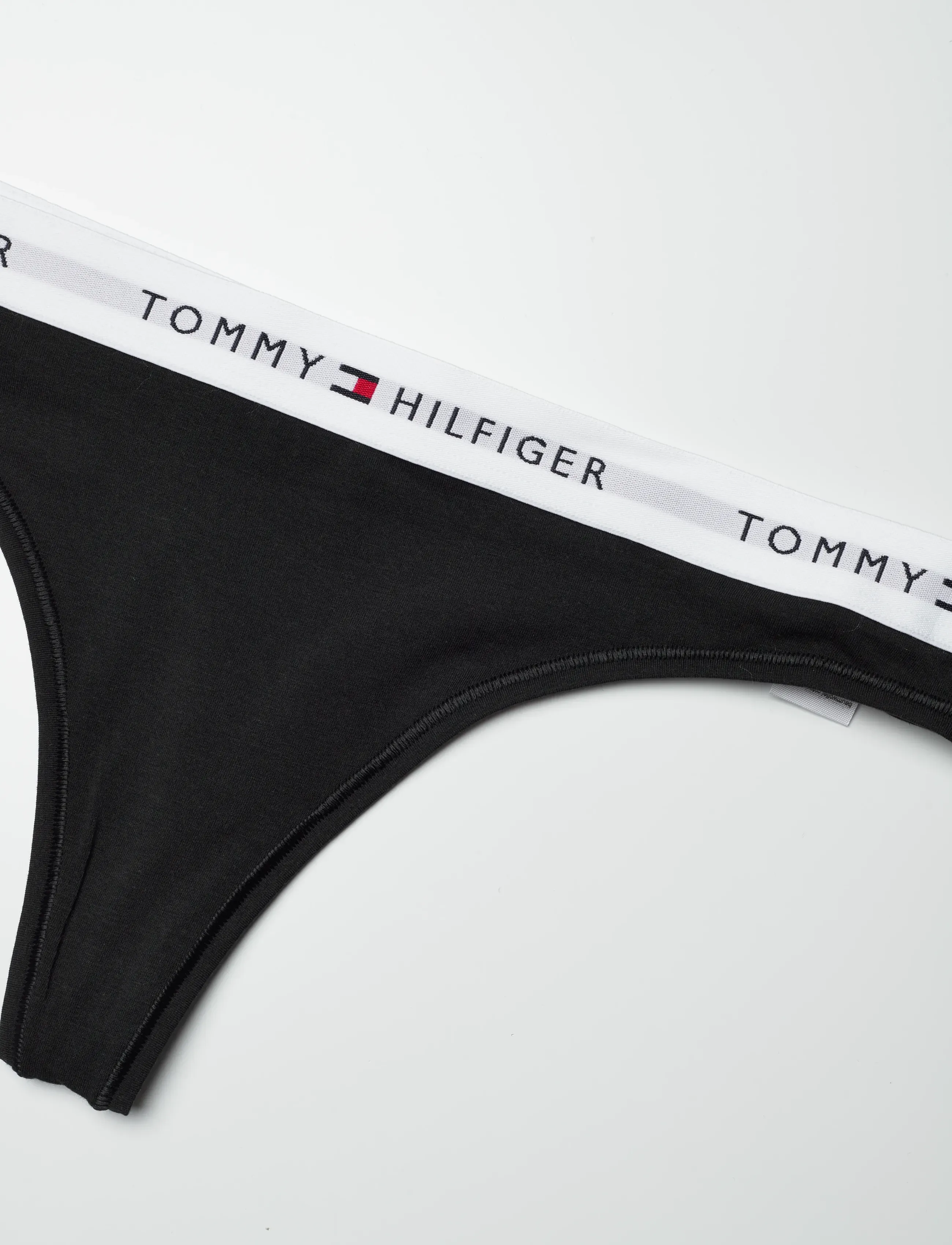 Tommy Hilfiger - THONG - laveste priser - black - 2