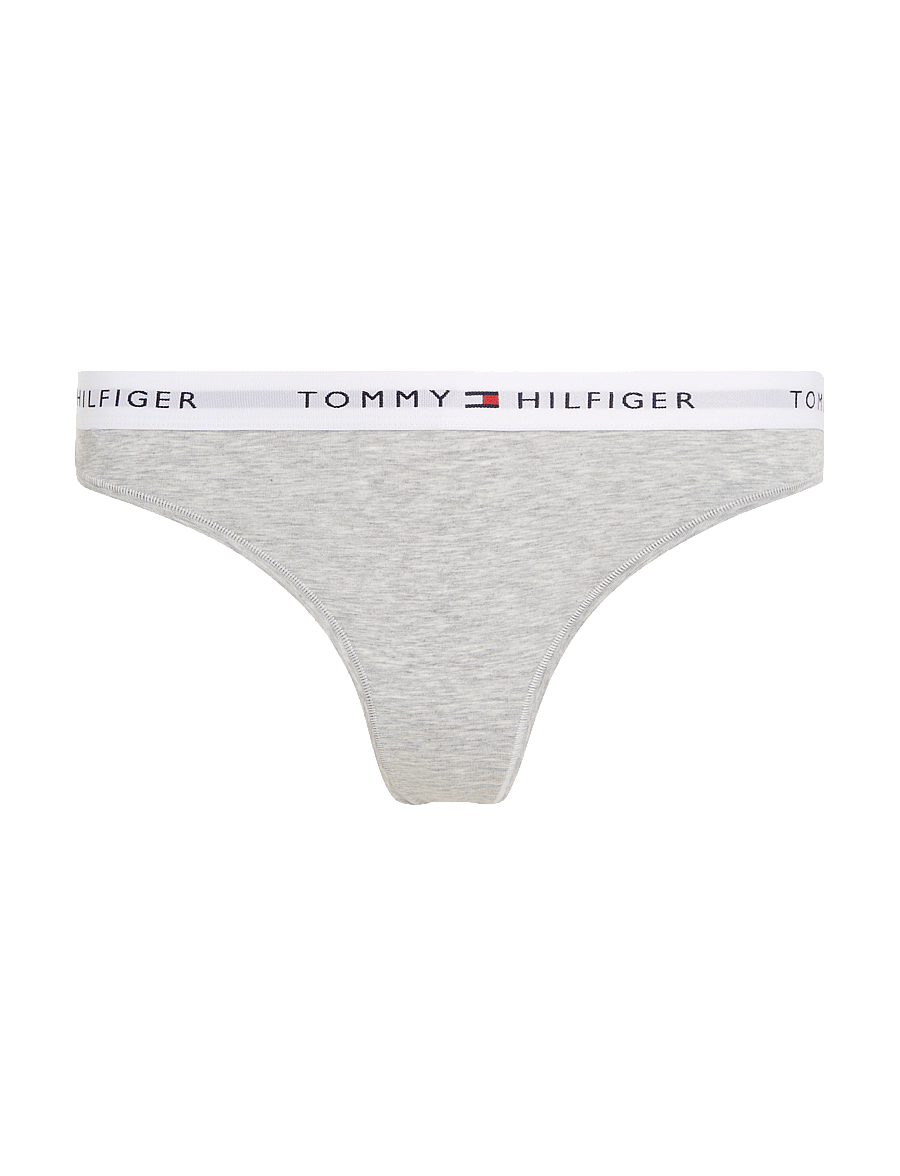 Tommy Hilfiger - THONG - stringtrusser - light grey heather - 0