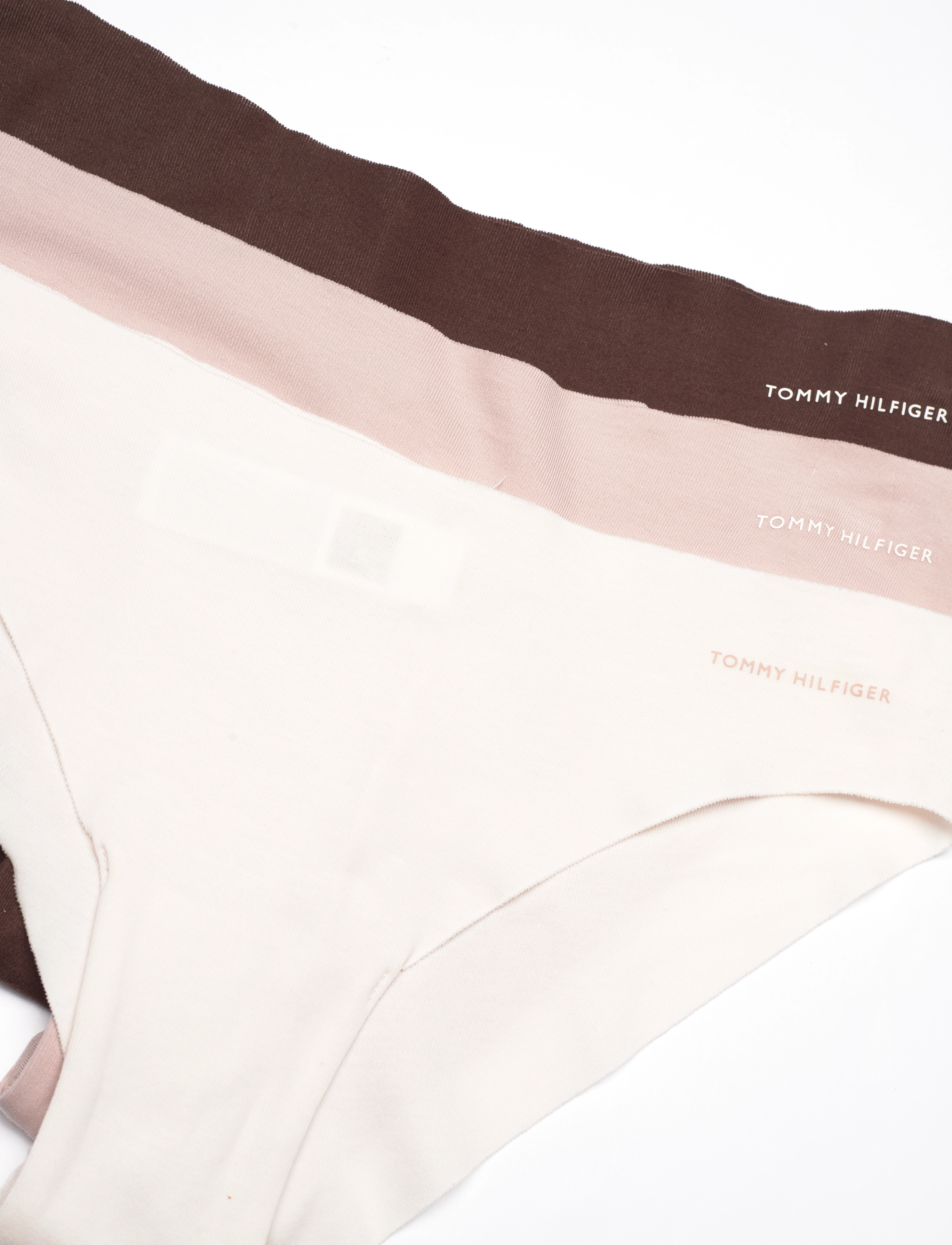 Tommy Hilfiger - 3 PACK BRAZILIAN - seamless trosor - barely there/bal beige/cocoa - 2