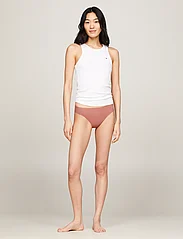 Tommy Hilfiger - 3P BRAZILIAN - seamless trosor - barely there/white/teaberry blossom - 4