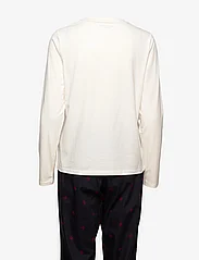 Tommy Hilfiger - GIFTBOX PJ LS TEE & SLIPPERS - fødselsdagsgaver - ivory / small cmd / rouge - 1