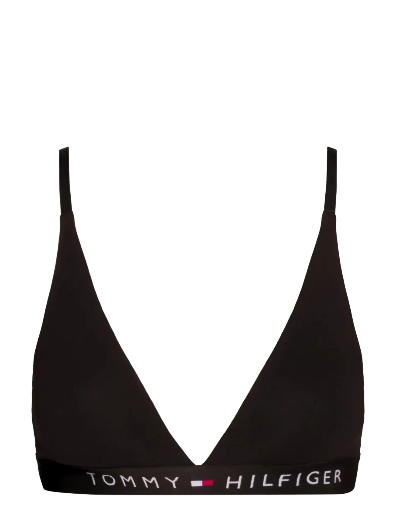 UNLINED TRIANGLE (EXT SIZES) - BLACK