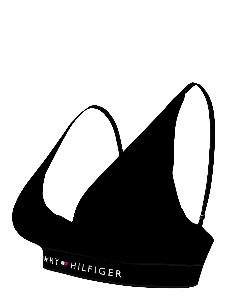 Tommy Hilfiger - UNLINED TRIANGLE - bralette - black - 3