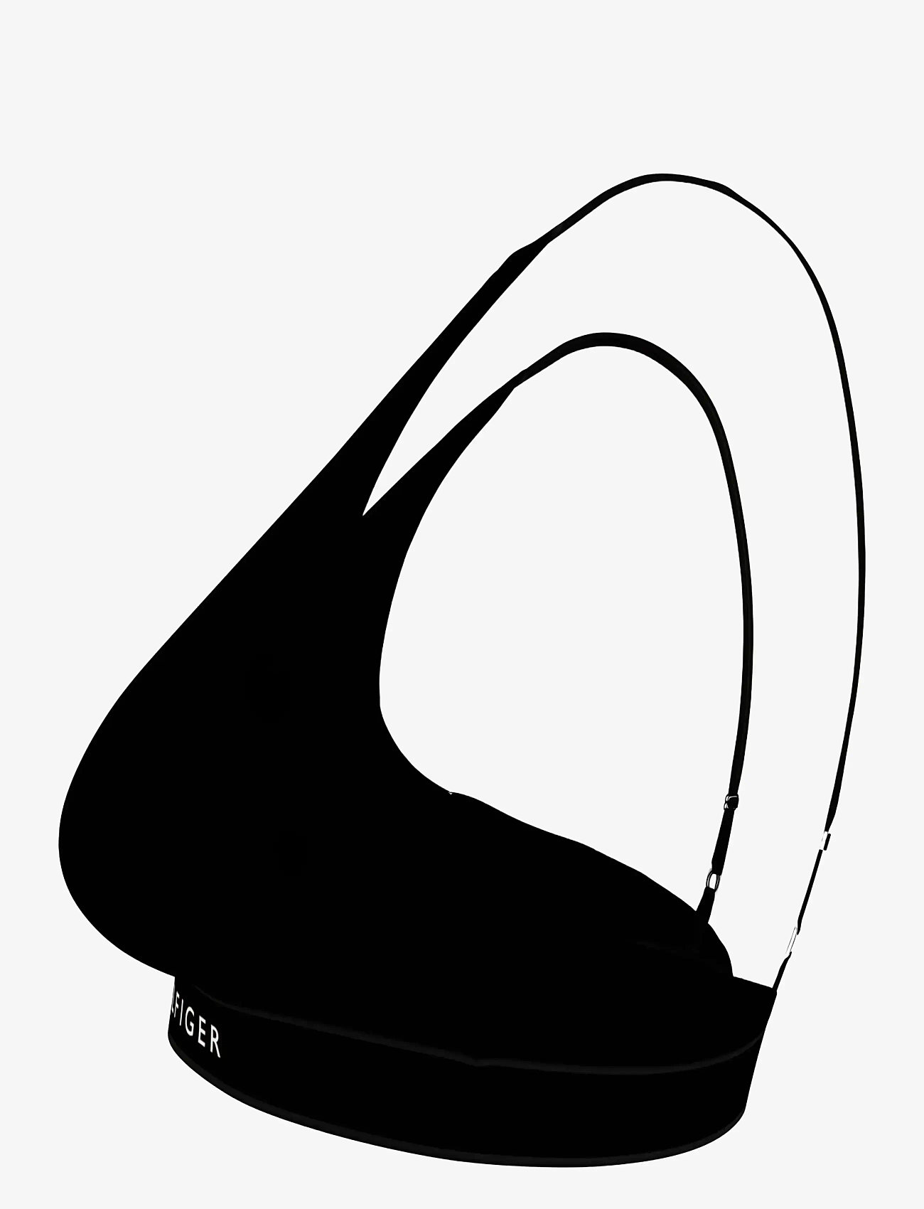 Tommy Hilfiger - UNLINED TRIANGLE (EXT SIZES) - bralette - black - 4