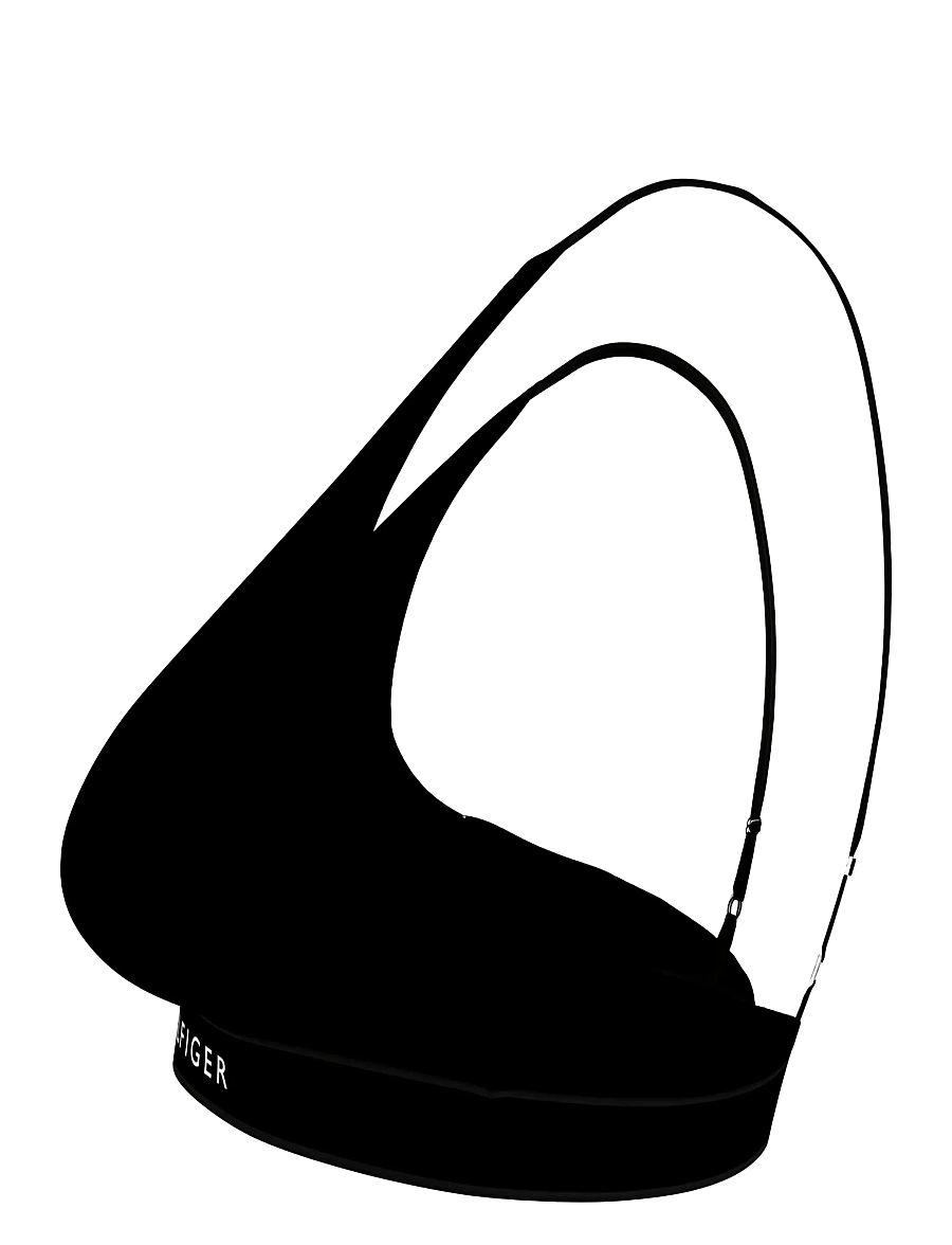 Tommy Hilfiger - UNLINED TRIANGLE - bralette - black - 4