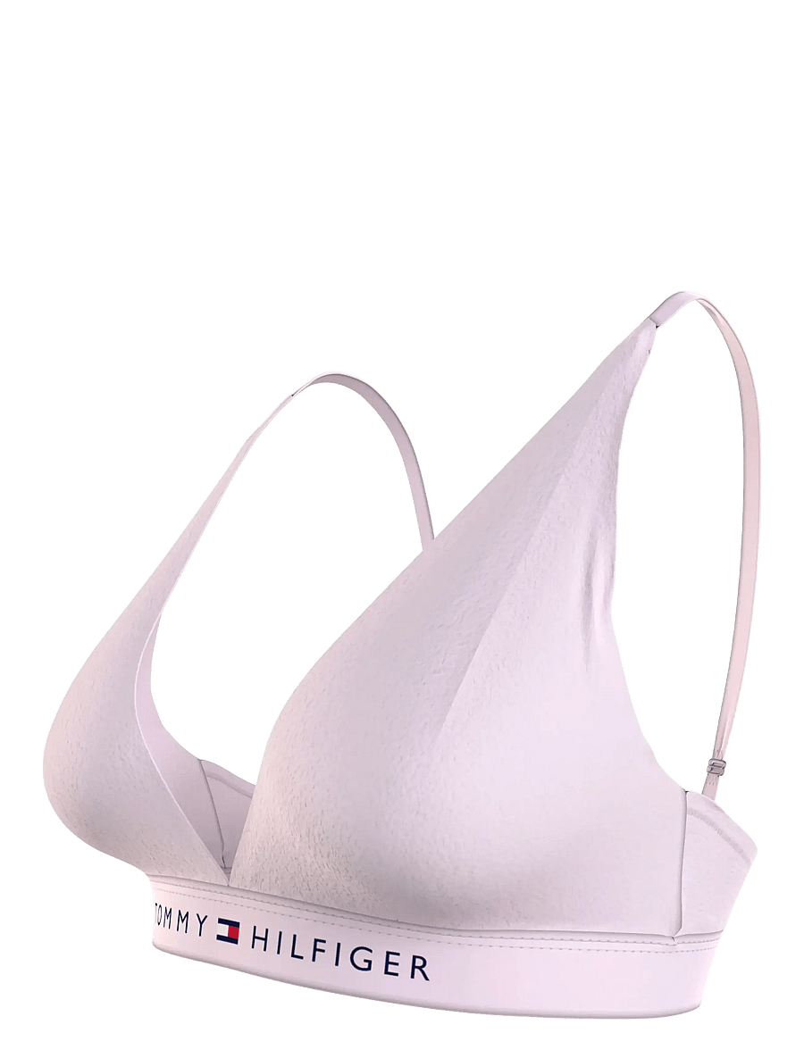 Tommy Hilfiger - UNLINED TRIANGLE - bralette krūšturi - light pink - 3