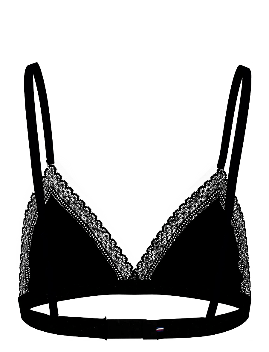 Tommy Hilfiger - UNLINED TRIANGLE - bralette - black - 2