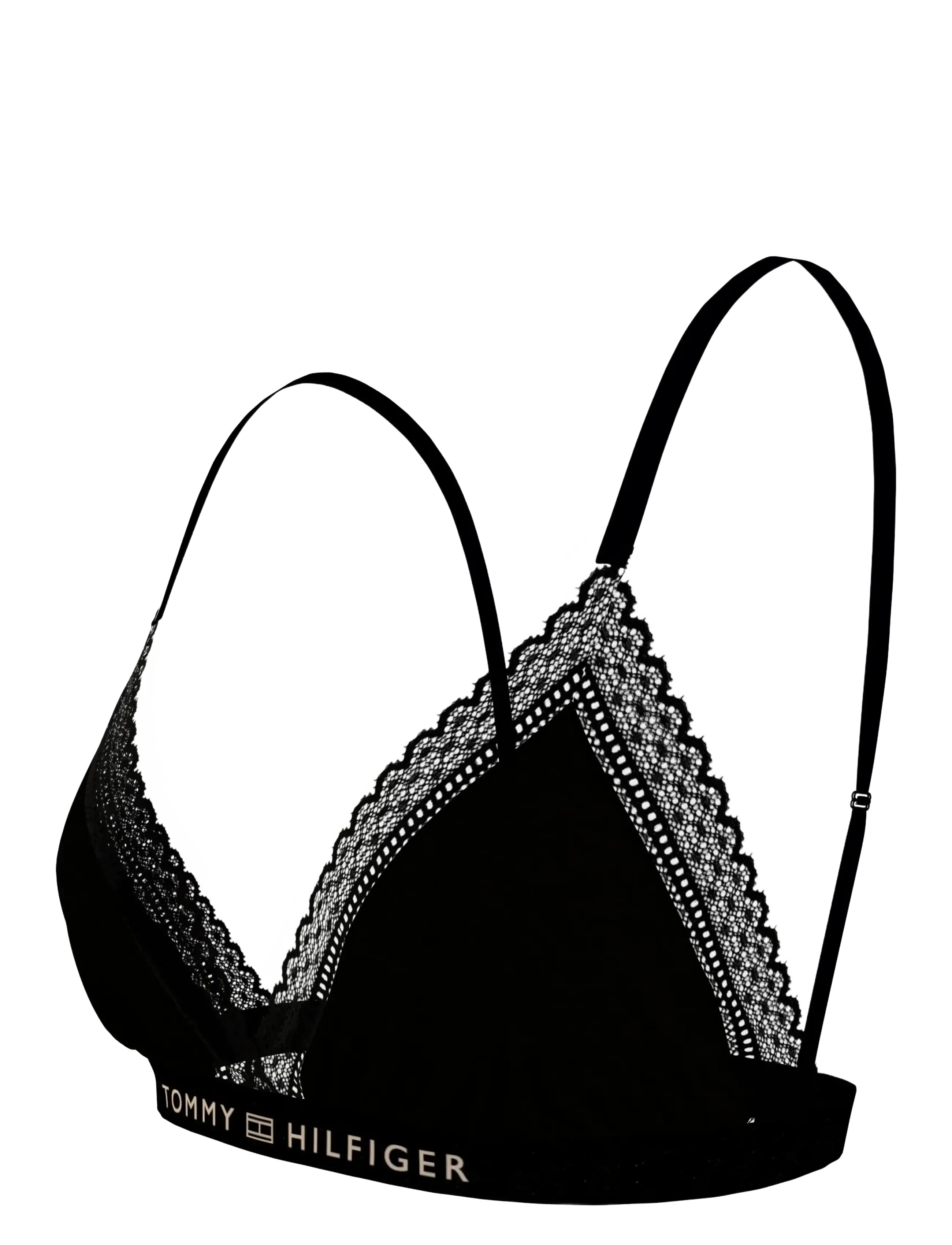 Tommy Hilfiger - UNLINED TRIANGLE - bralette - black - 4