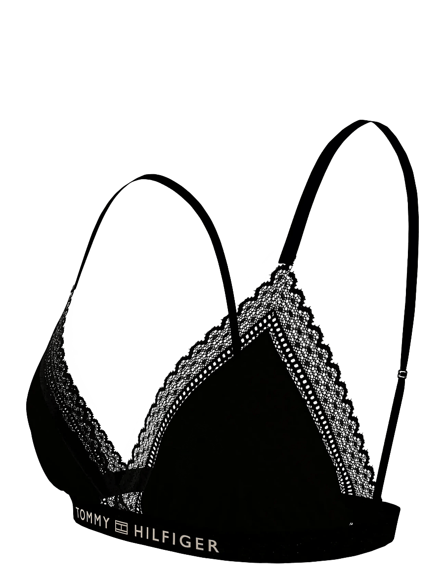 Tommy Hilfiger - UNLINED TRIANGLE - bralette - black - 4