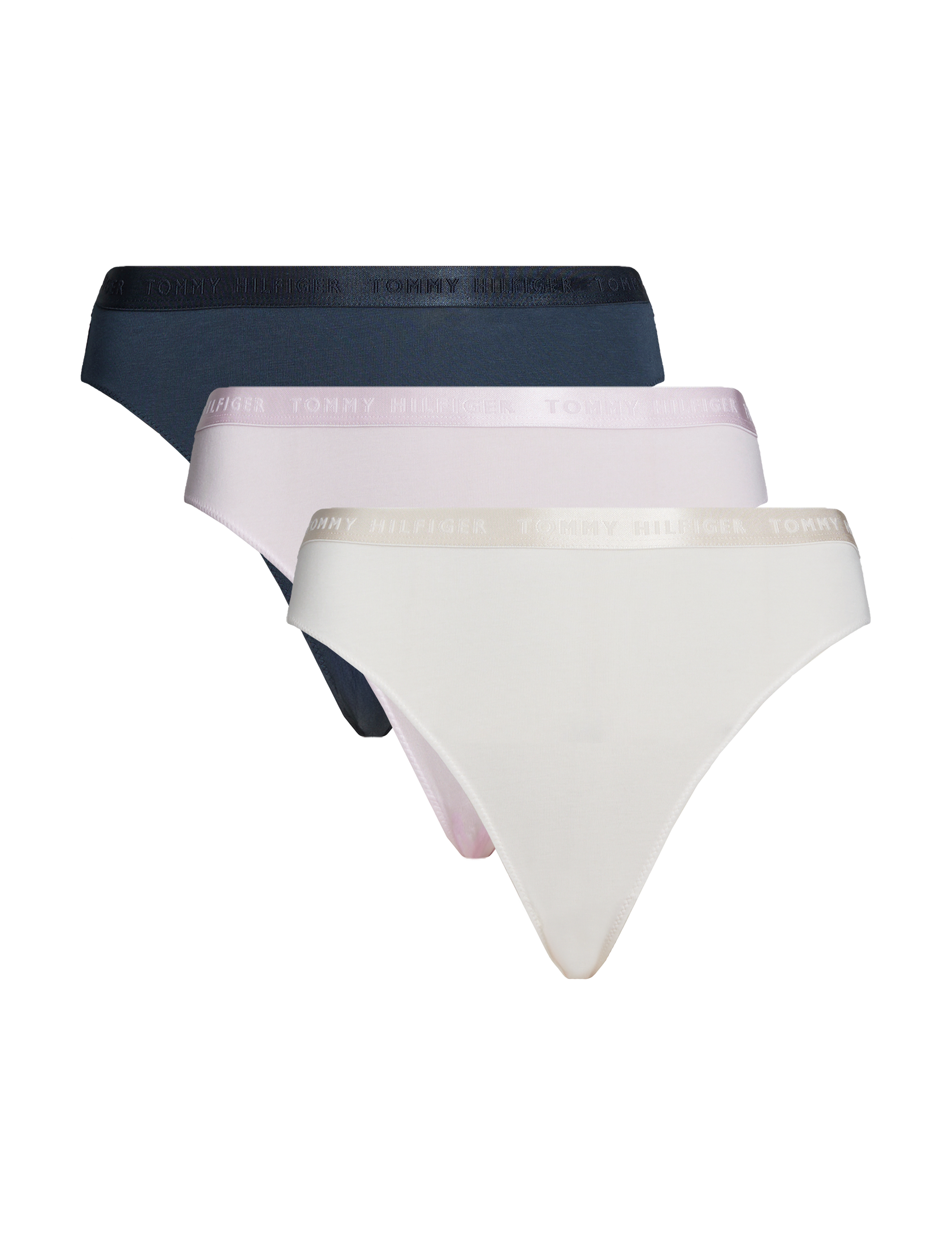 Tommy Hilfiger - 3 PACK BIKINI - pearly pink/mil den/bare there - 1