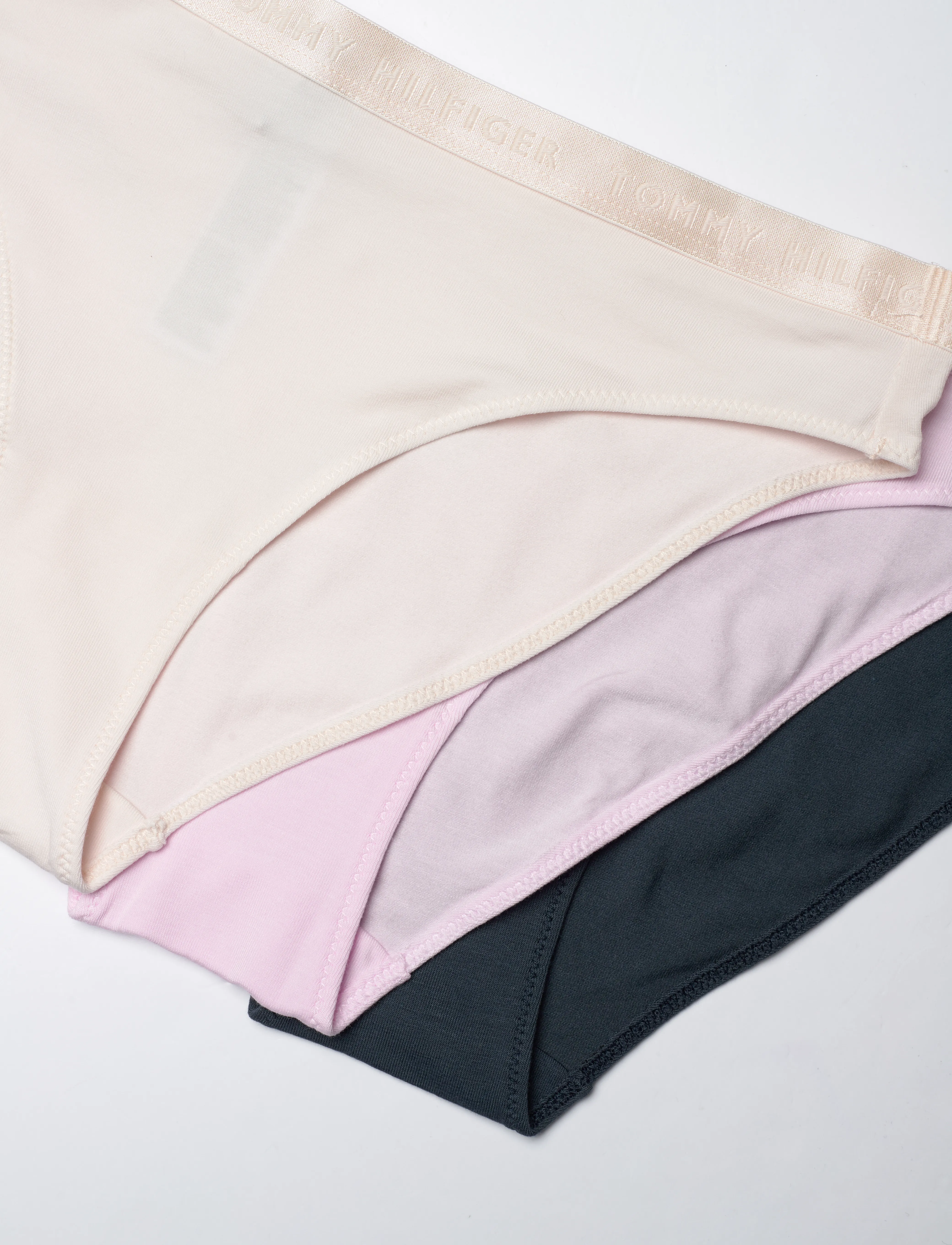 Tommy Hilfiger - 3 PACK BIKINI - pearly pink/mil den/bare there - 3