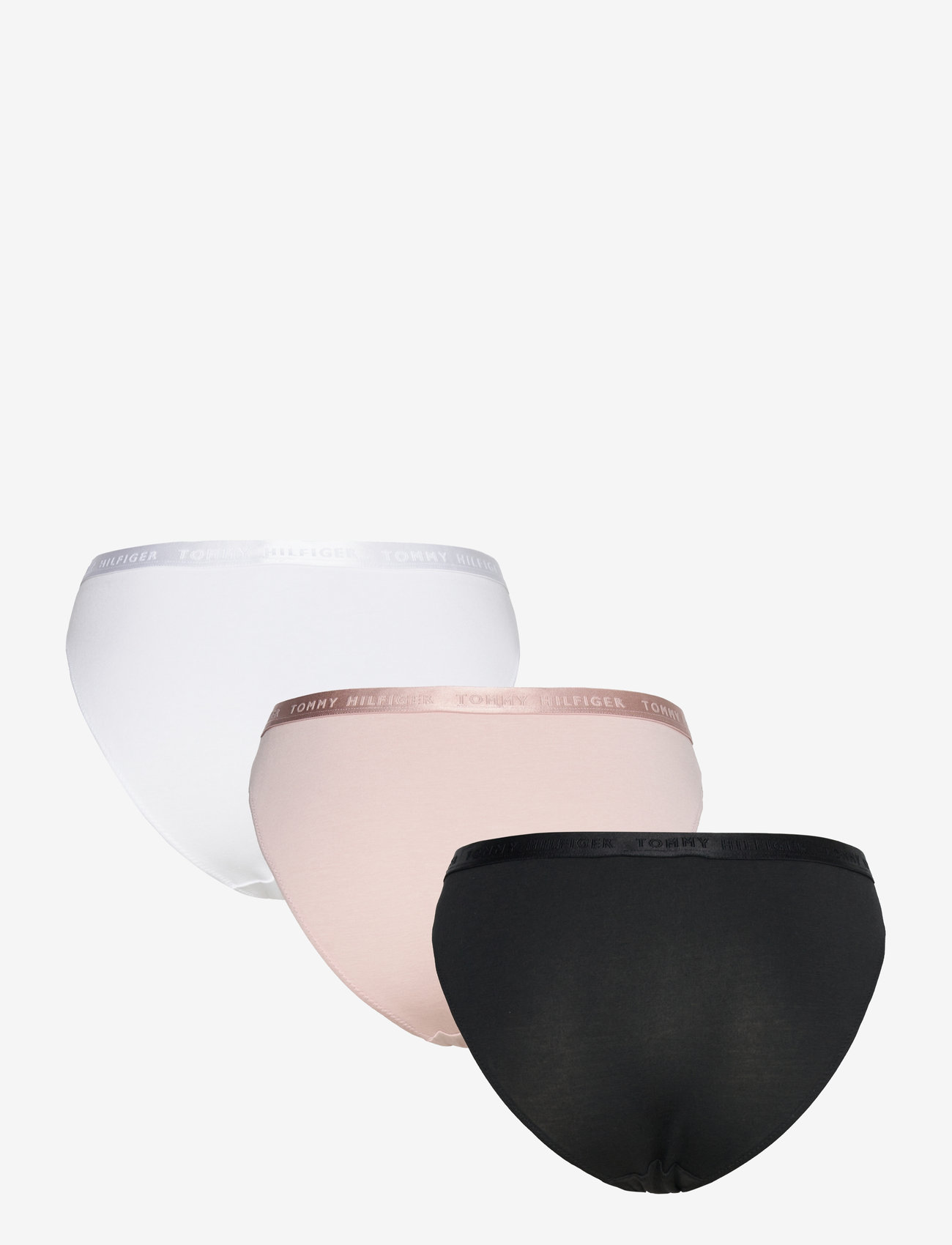 Tommy Hilfiger - 3 PACK BIKINI - black/balanced beige/white - 2