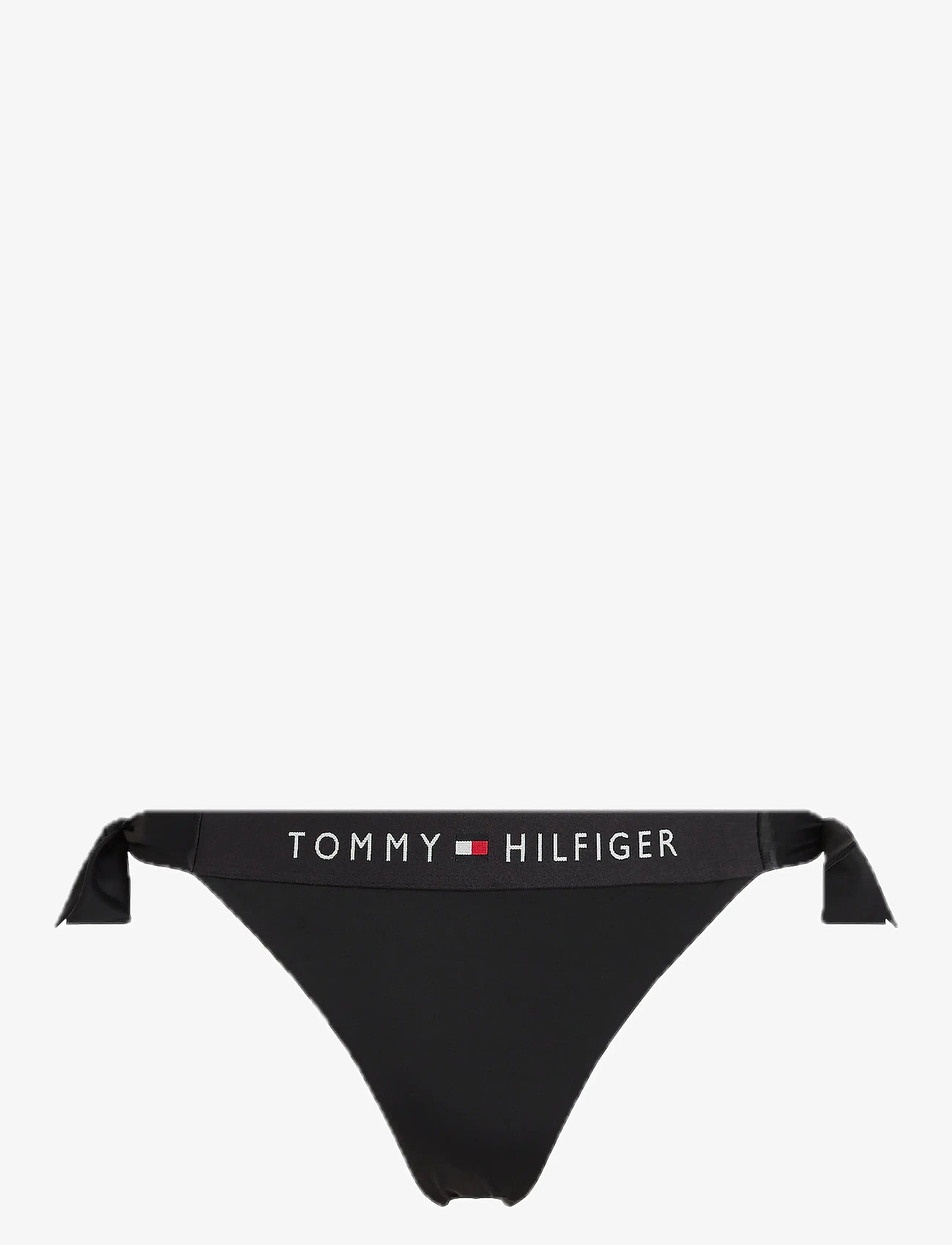 Tommy Hilfiger - SIDE TIE CHEEKY BIKINI - bikini z wiązaniami po bokach - black - 1