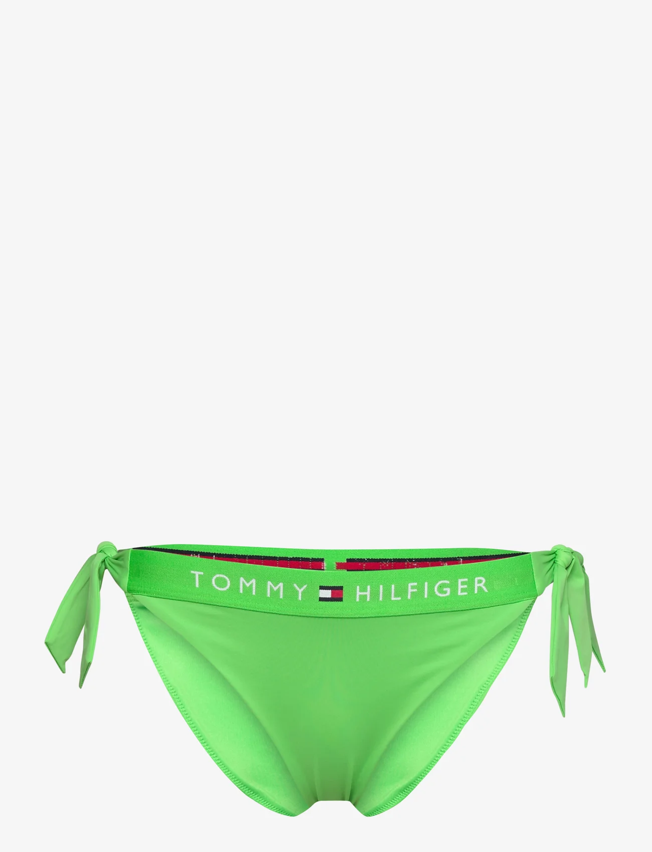 Tommy Hilfiger - SIDE TIE CHEEKY BIKINI - bikini's met bandjes opzij - spring lime - 0