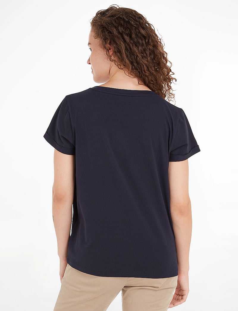 Tommy Hilfiger - SHORT SLEEVE T-SHIRT - t-krekli - desert sky - 2