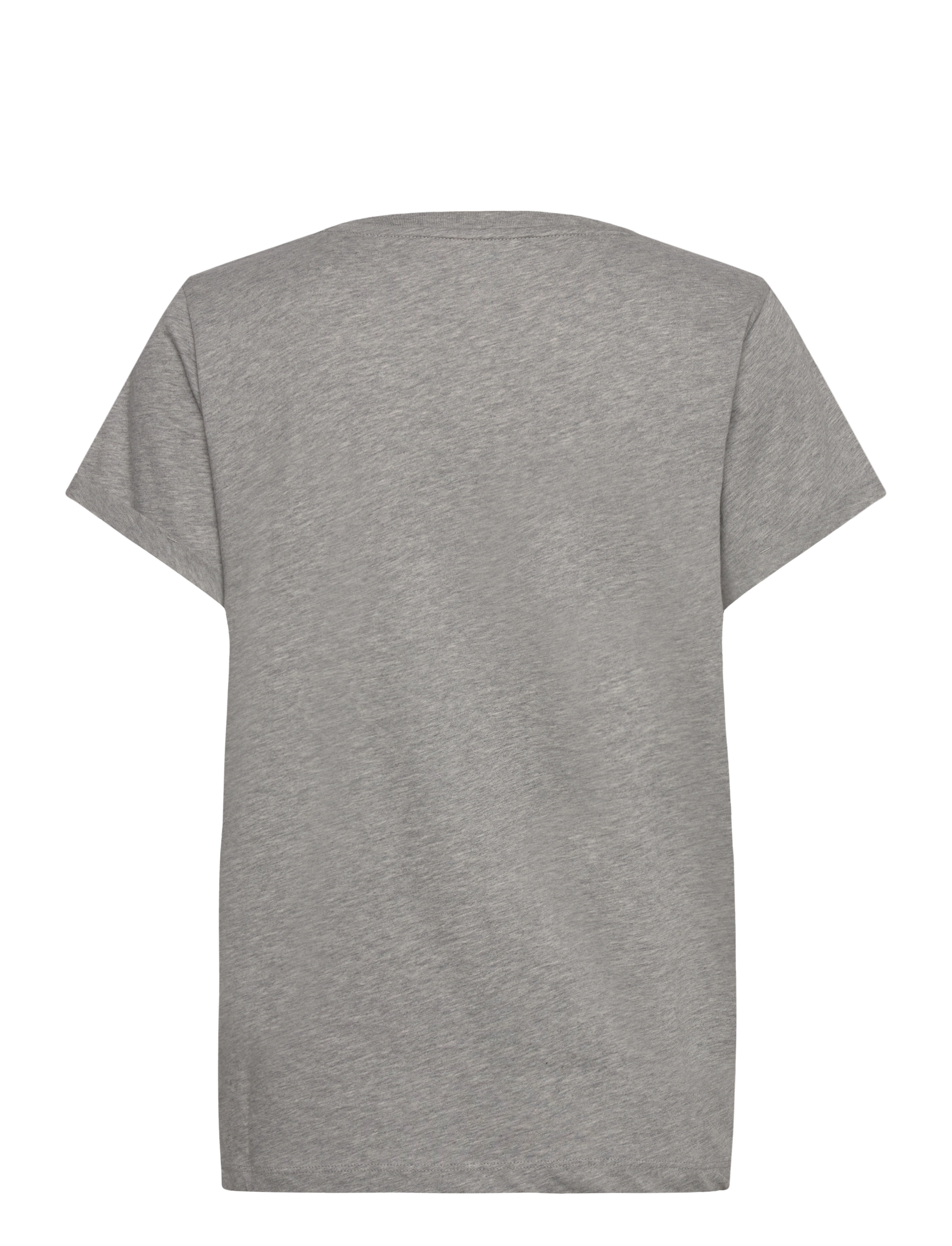 Tommy Hilfiger - SHORT SLEEVE T-SHIRT - t-shirts - light grey heather - 1