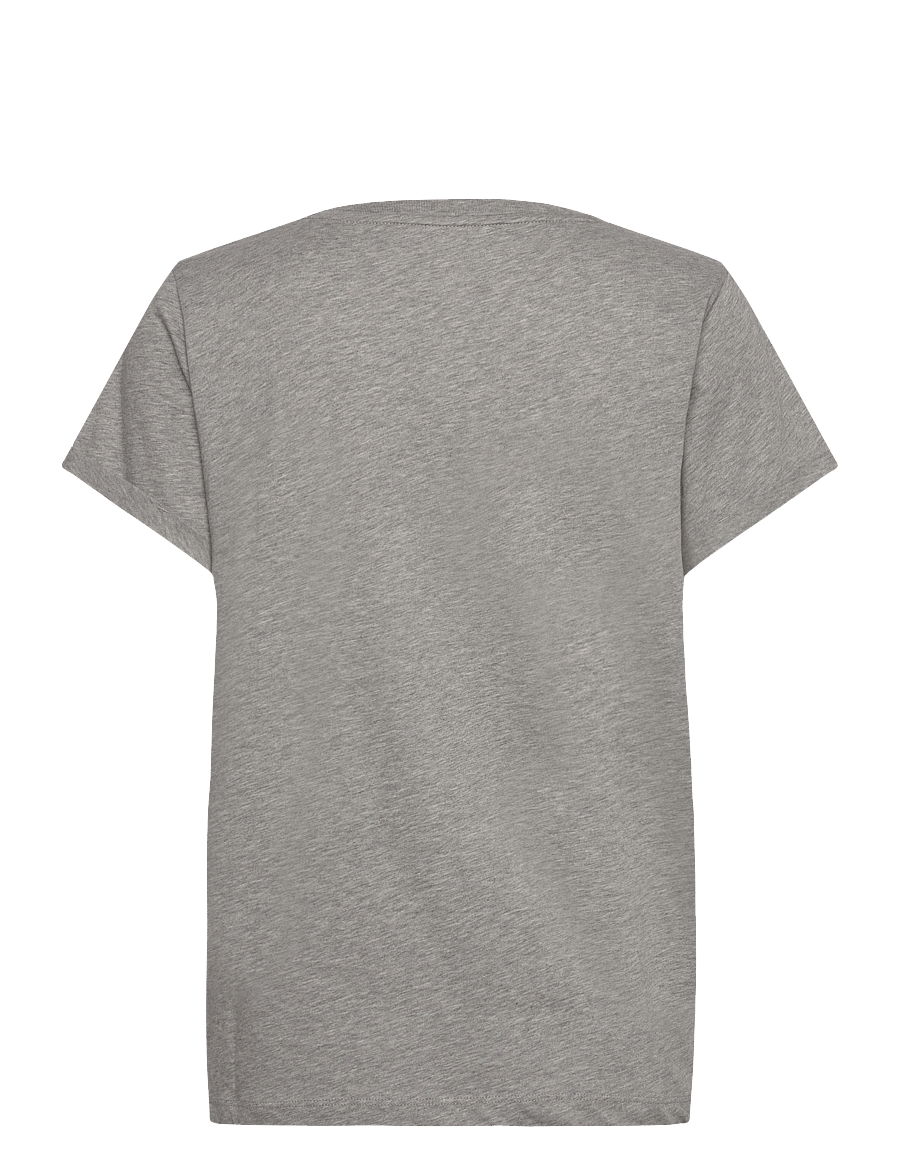 Tommy Hilfiger - SHORT SLEEVE T-SHIRT - t-särgid - light grey heather - 1