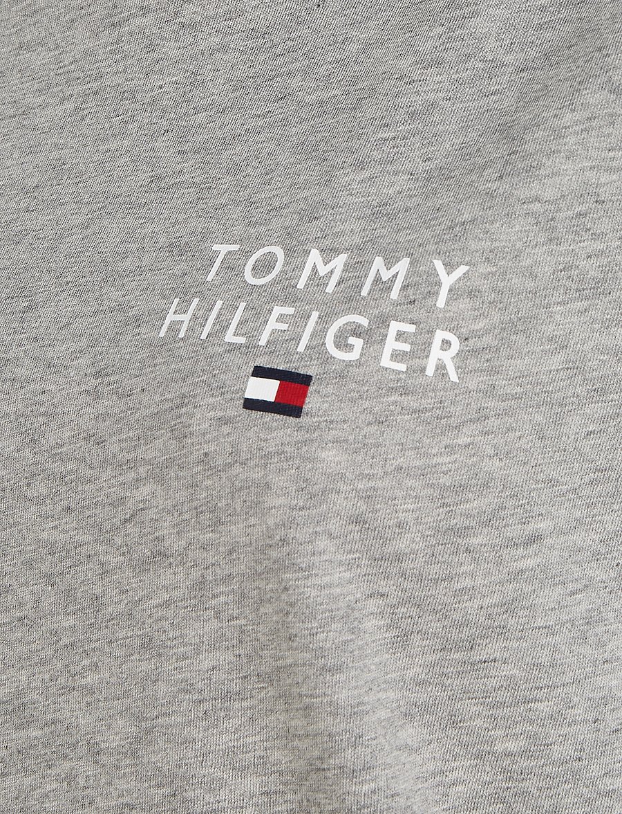 Tommy Hilfiger - SHORT SLEEVE T-SHIRT - t-särgid - light grey heather - 3
