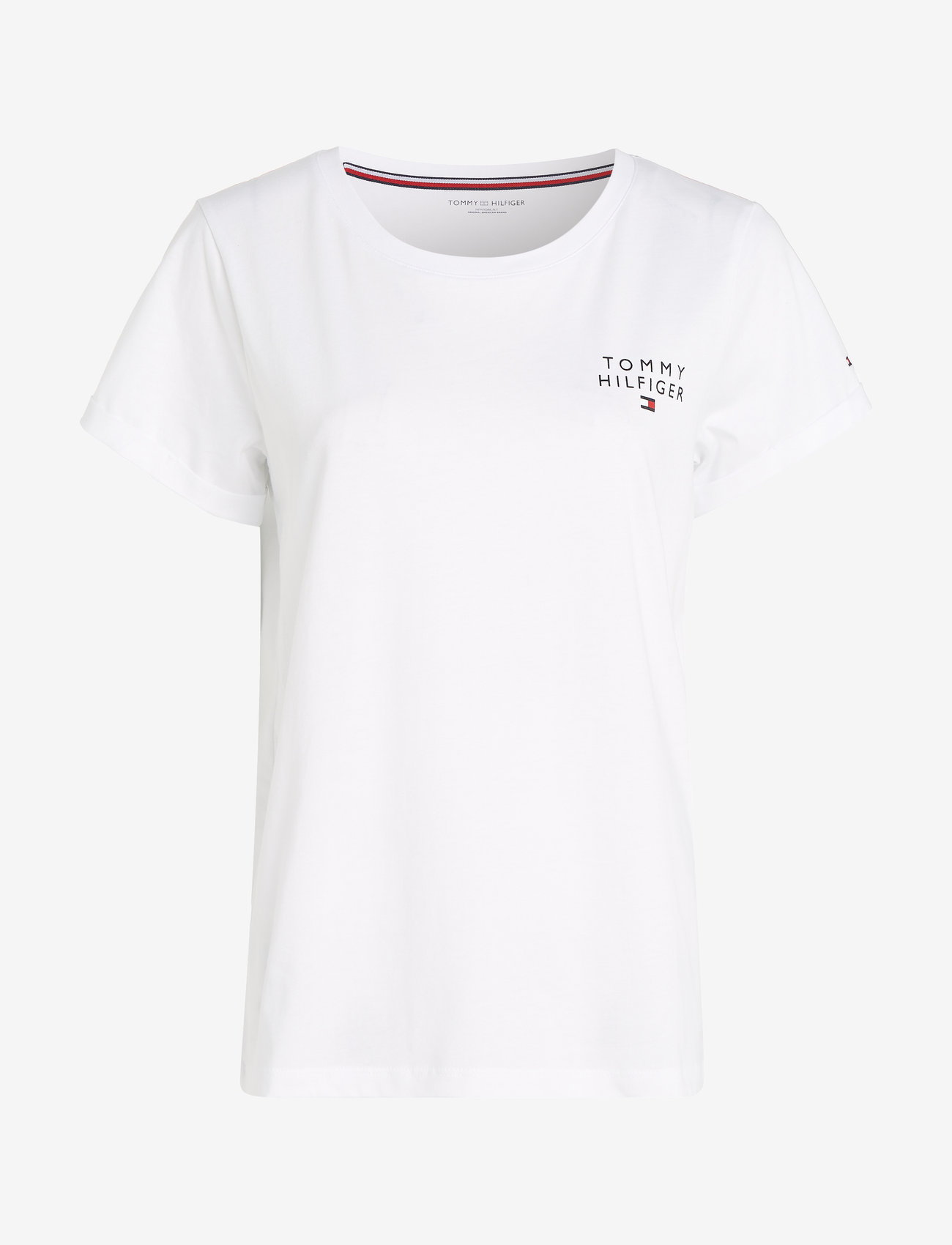 Tommy Hilfiger - SHORT SLEEVE T-SHIRT - t-shirts - white - 0