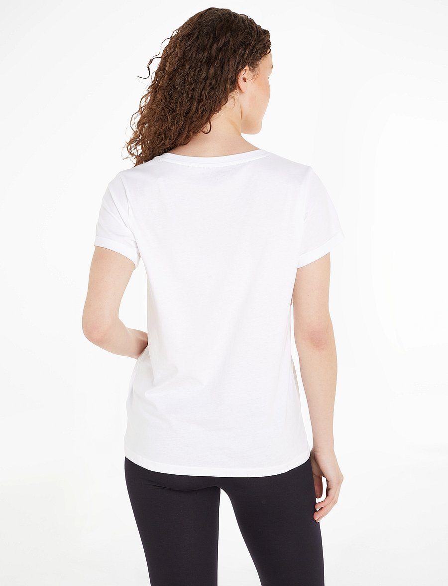 Tommy Hilfiger - SHORT SLEEVE T-SHIRT - t-särgid - white - 2