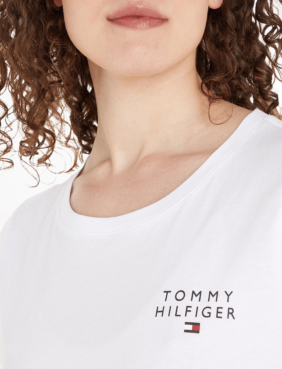 Tommy Hilfiger - SHORT SLEEVE T-SHIRT - t-särgid - white - 4