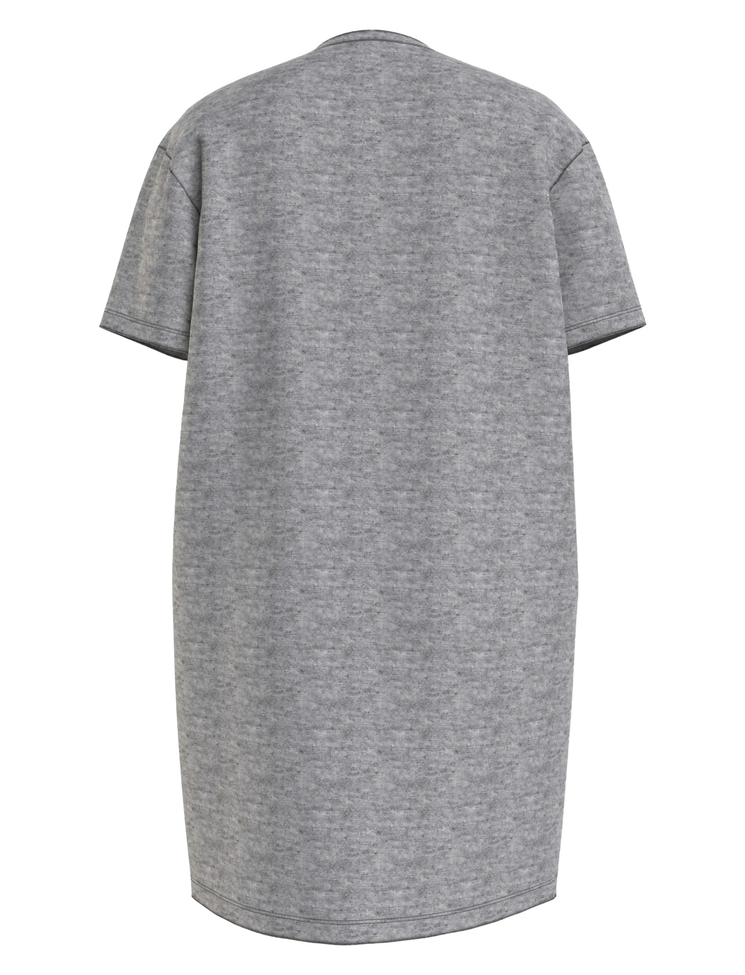 Tommy Hilfiger - SHORT SLEEVE T-SHIRT DRESS - light grey heather - 2