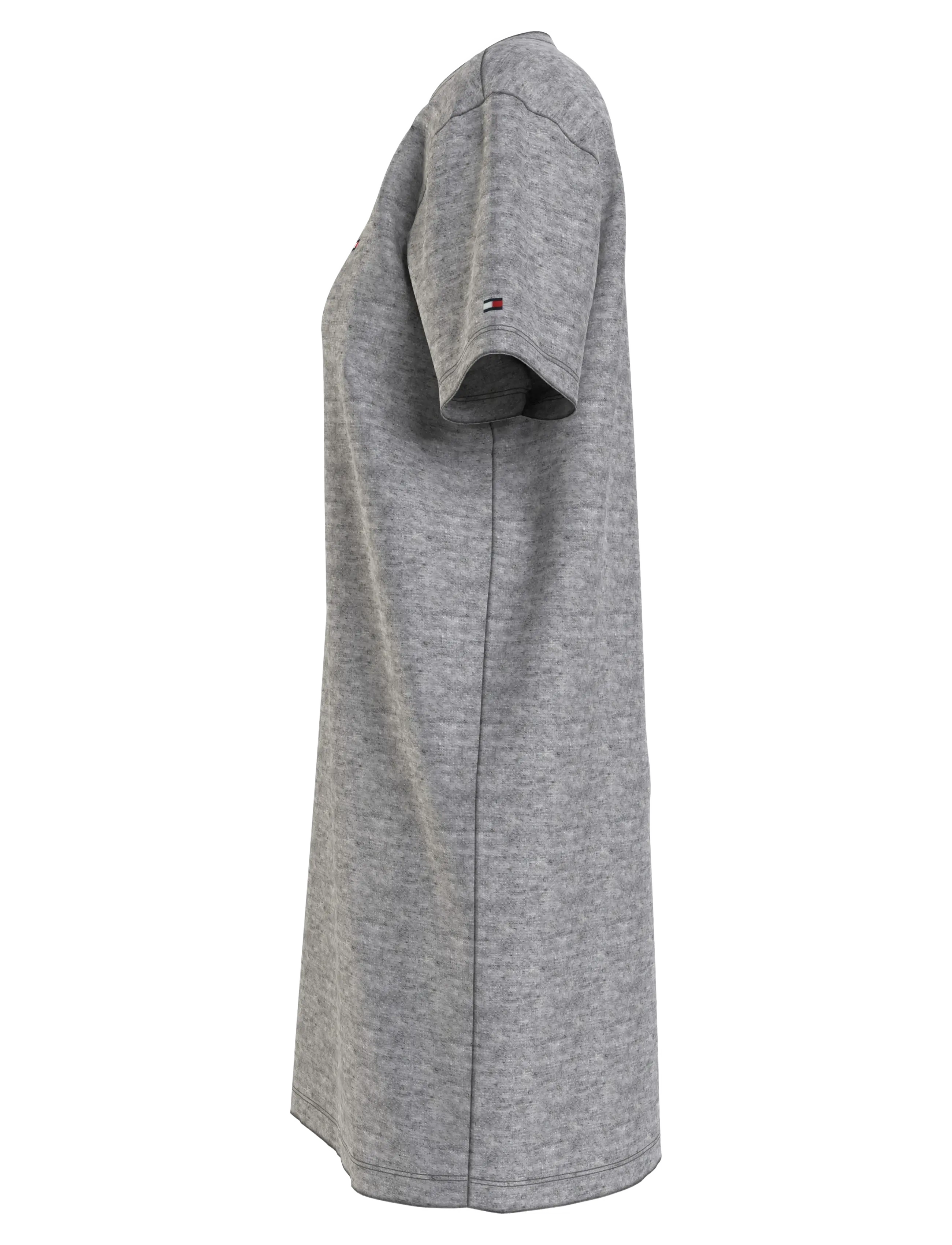 Tommy Hilfiger - SHORT SLEEVE T-SHIRT DRESS - light grey heather - 4