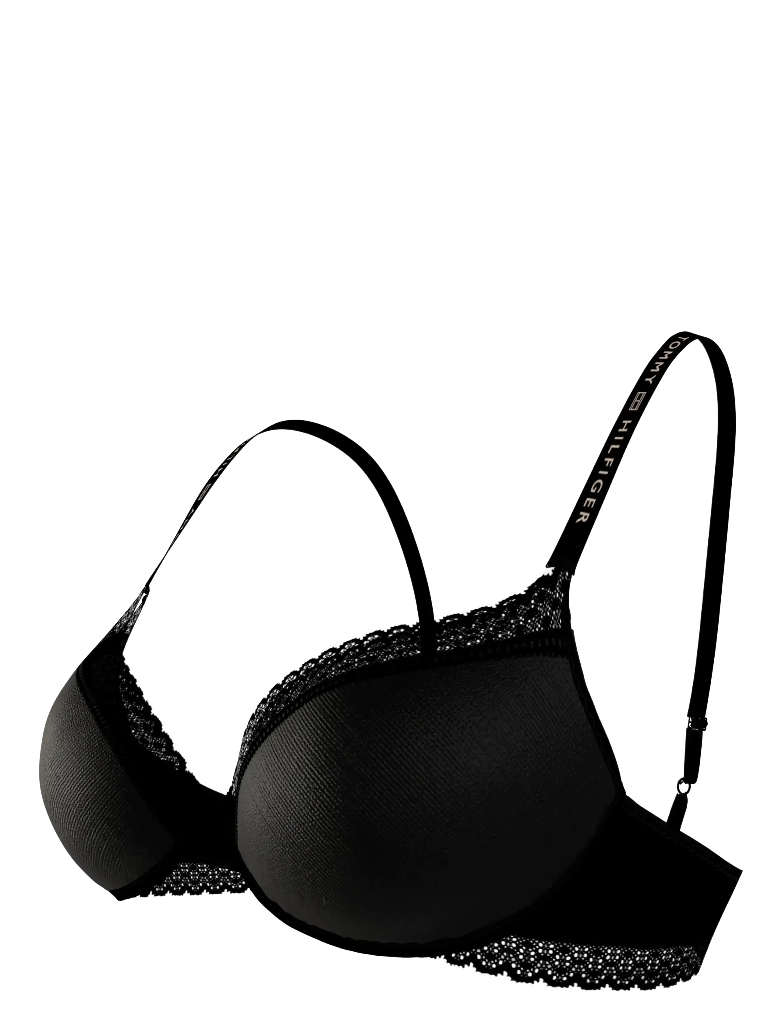 Tommy Hilfiger - DEMI-BRA - push up bhs - black - 3