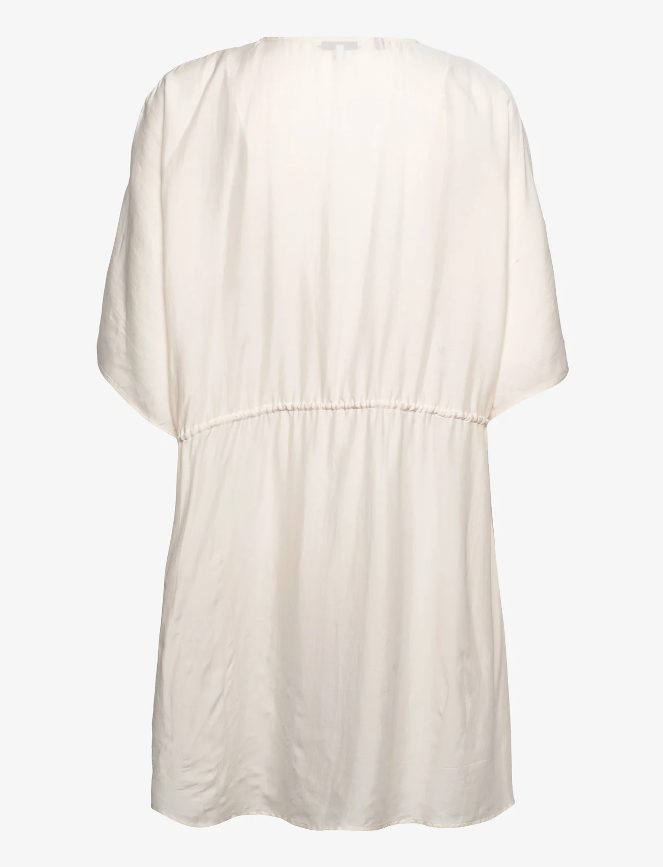 Tommy Hilfiger - COVER UP SHORT DRESS SS - weathered white - 1