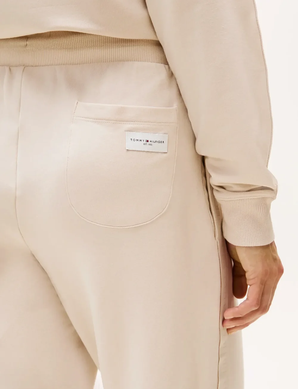 Tommy Hilfiger - MODAL PANTS - igapäevane stiil - cashmere creme - 5