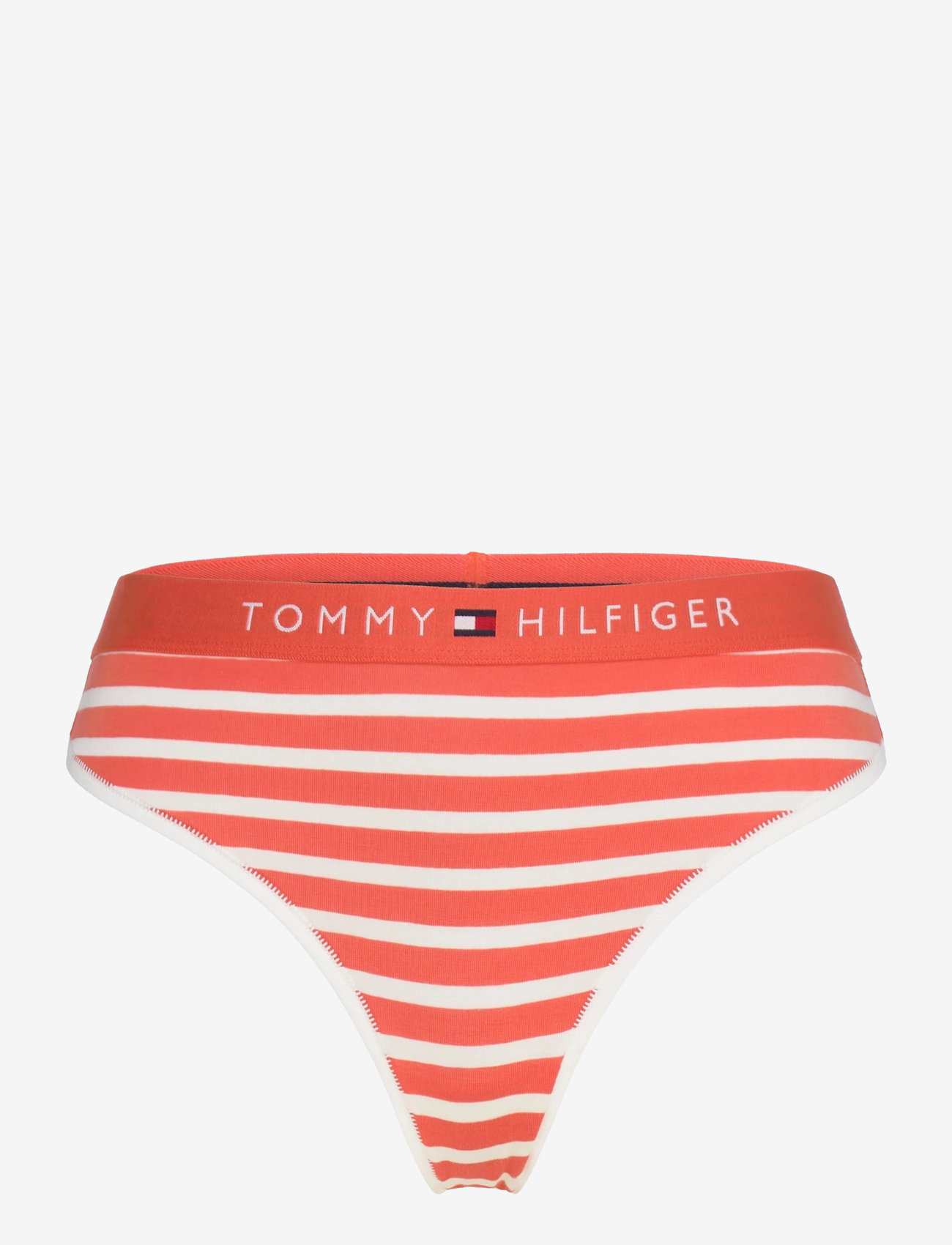 Tommy Hilfiger - THONG PRINT - thongs - breton small brilliant orange - 1