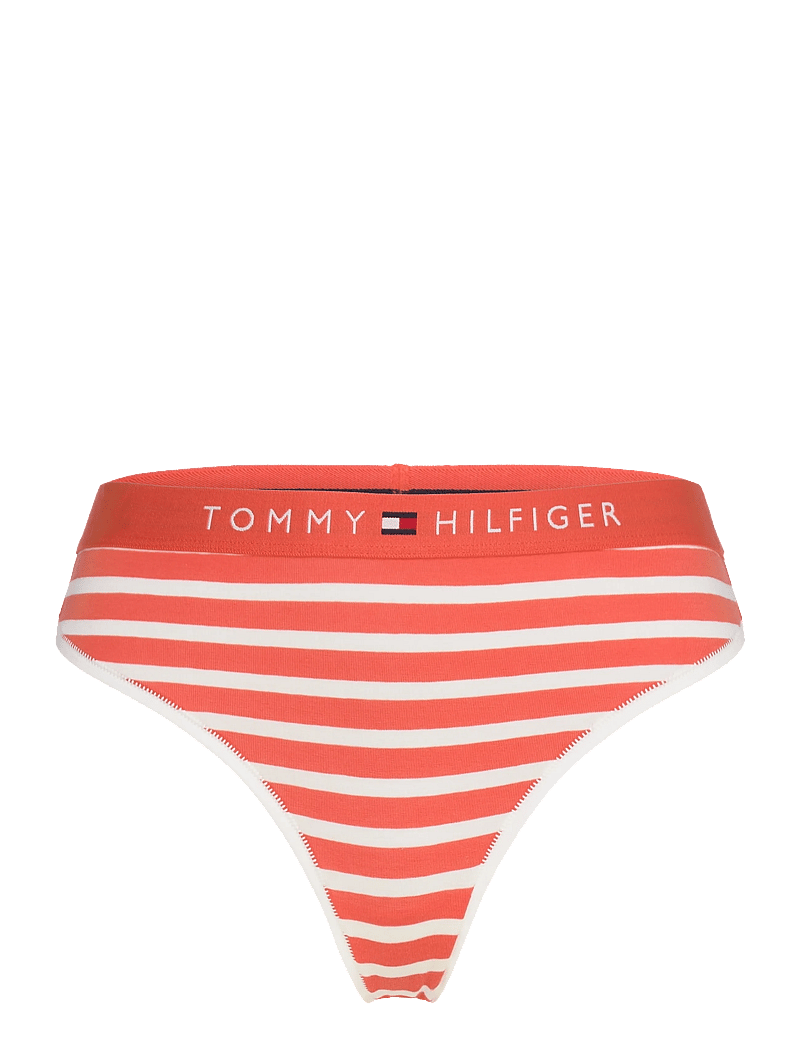 Tommy Hilfiger - THONG PRINT - thongs - breton small brilliant orange - 1