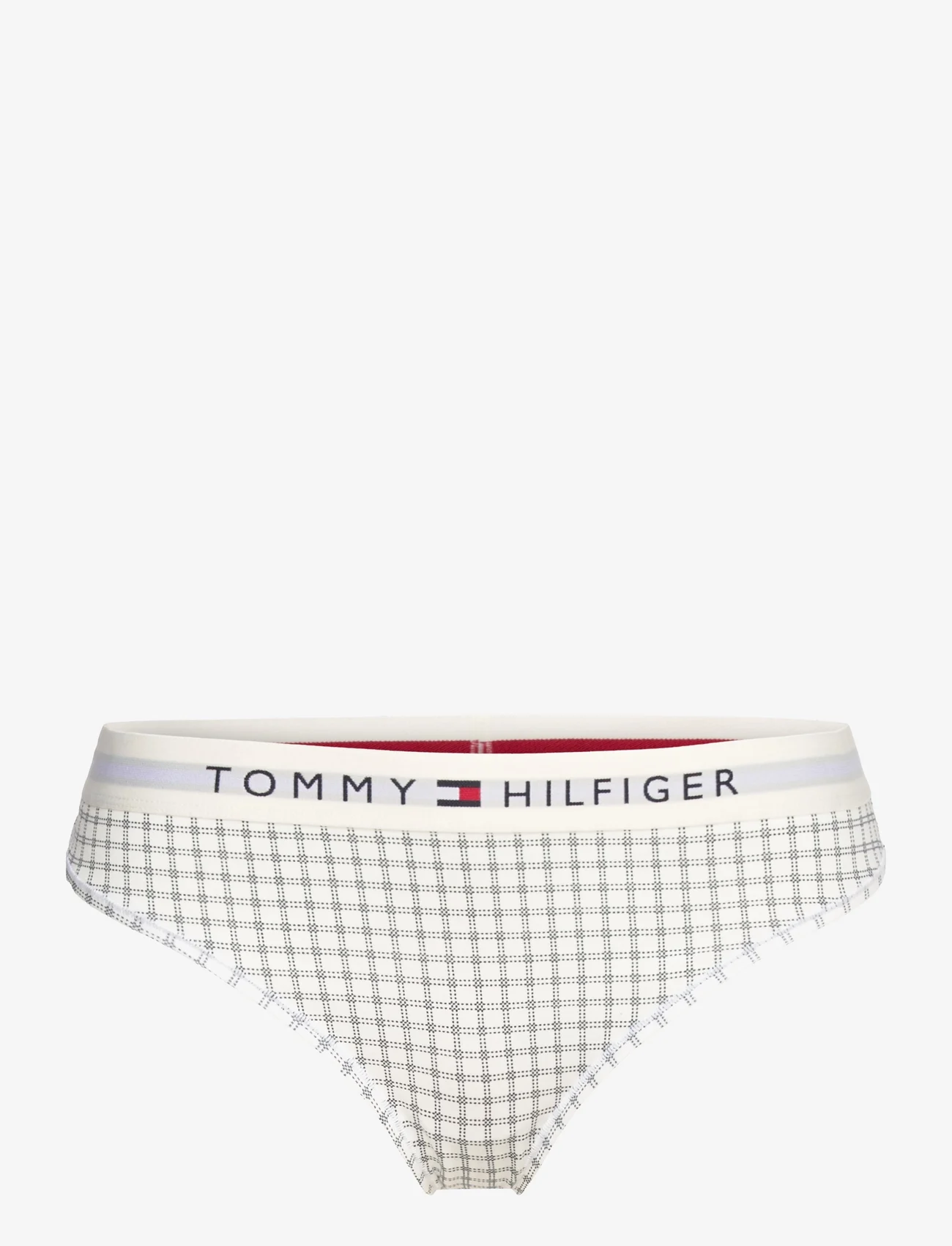 Tommy Hilfiger - THONG PRINT - lowest prices - ctb grid check ivory - 0