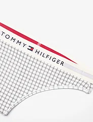 Tommy Hilfiger - THONG PRINT - de laveste prisene - ctb grid check ivory - 2