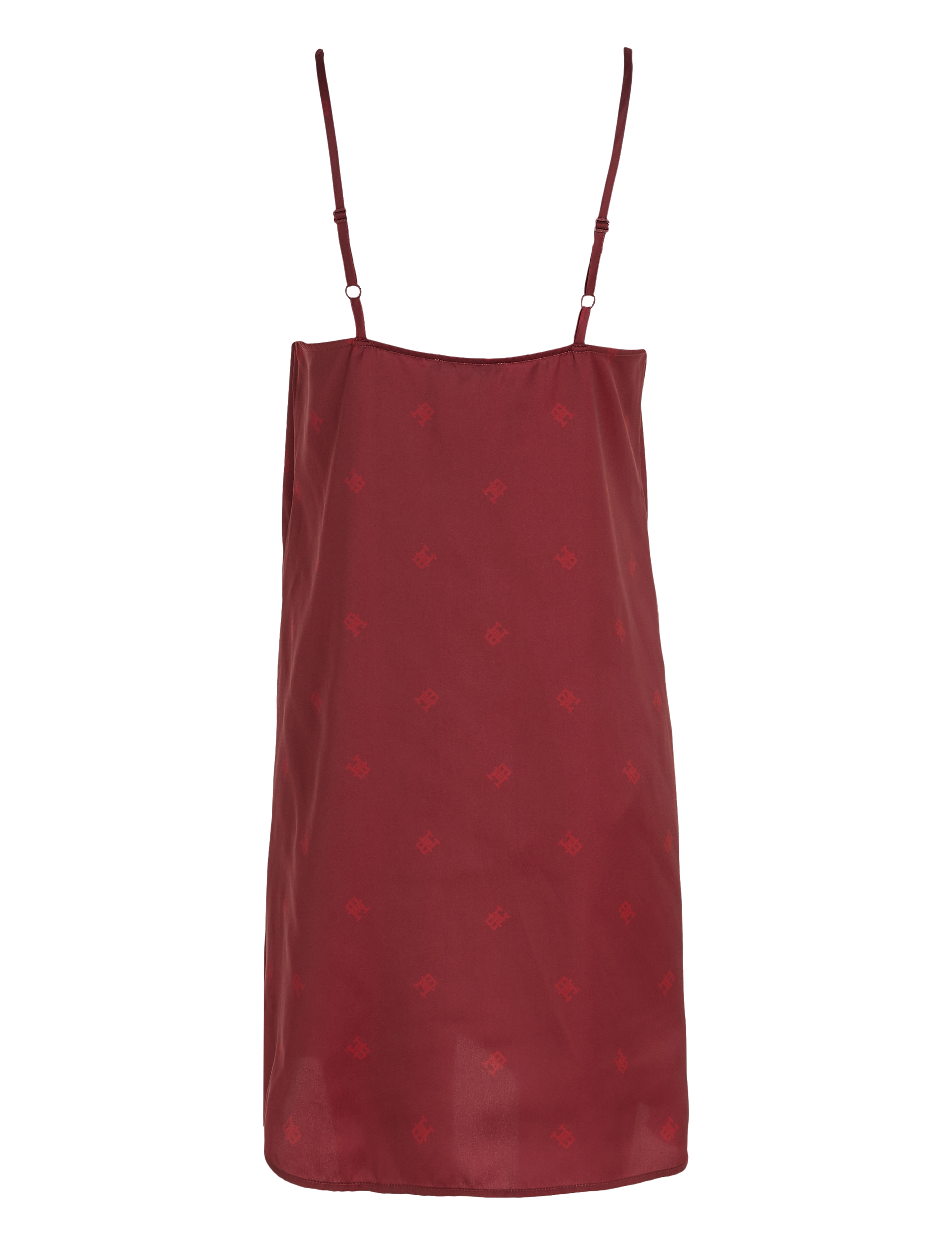 Tommy Hilfiger - SATIN WOVEN NIGHTDRESS - critter monogram deep rouge - 4