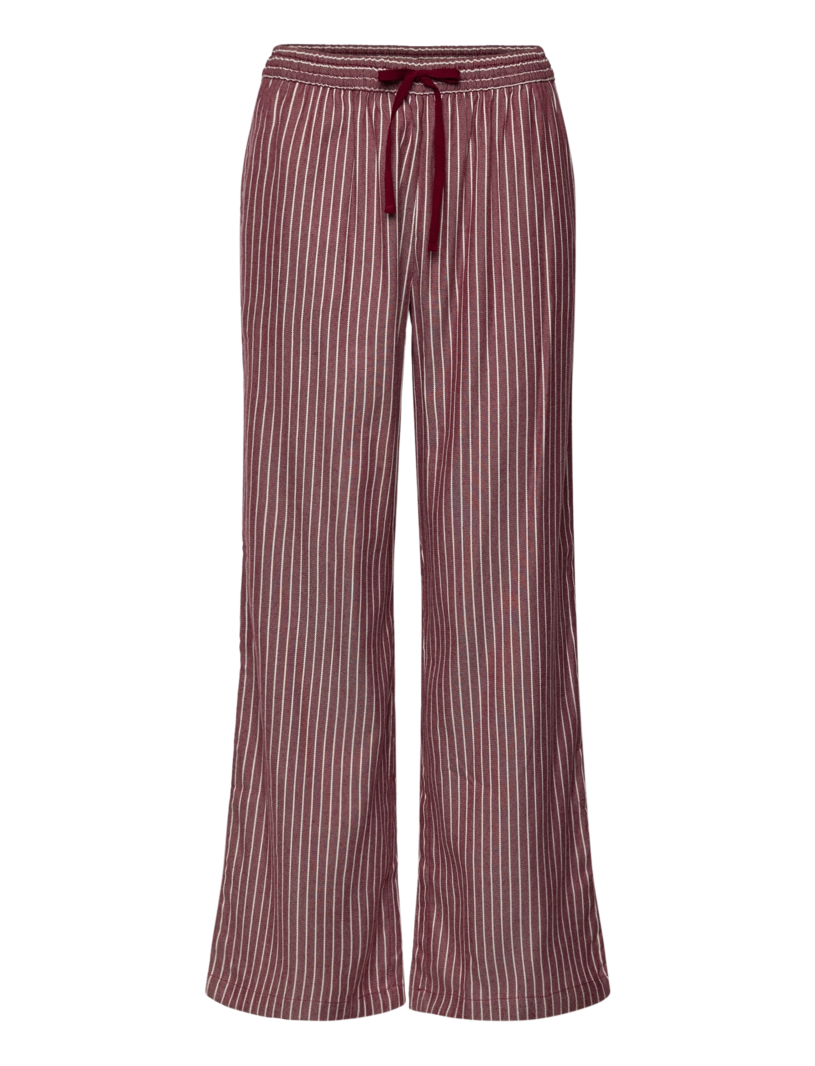 Tommy Hilfiger - GIFT PYJ FLANNEL PANTS & SLIPPER - ivory/pinstripe rouge - 3