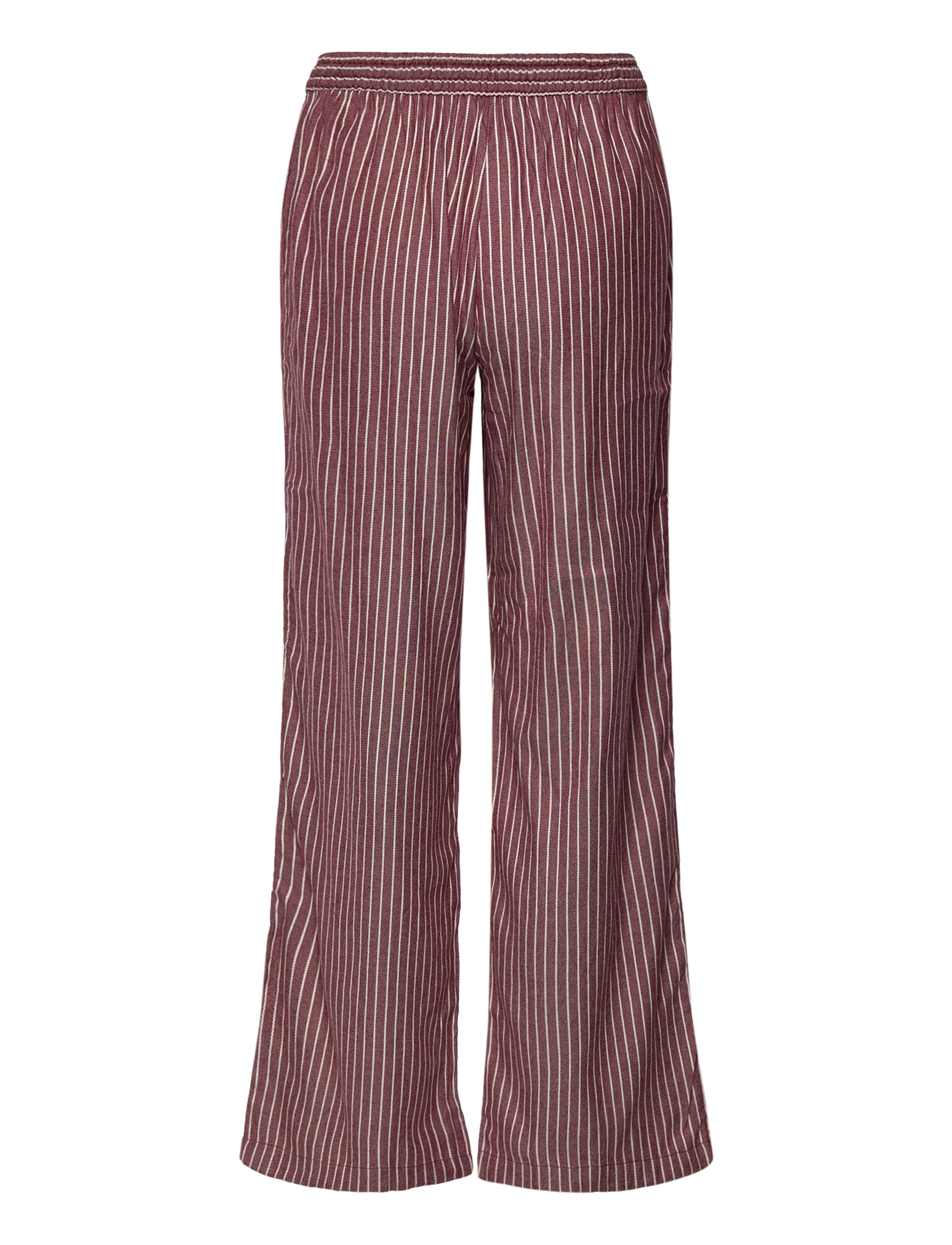 Tommy Hilfiger - GIFT PYJ FLANNEL PANTS & SLIPPER - ivory/pinstripe rouge - 4